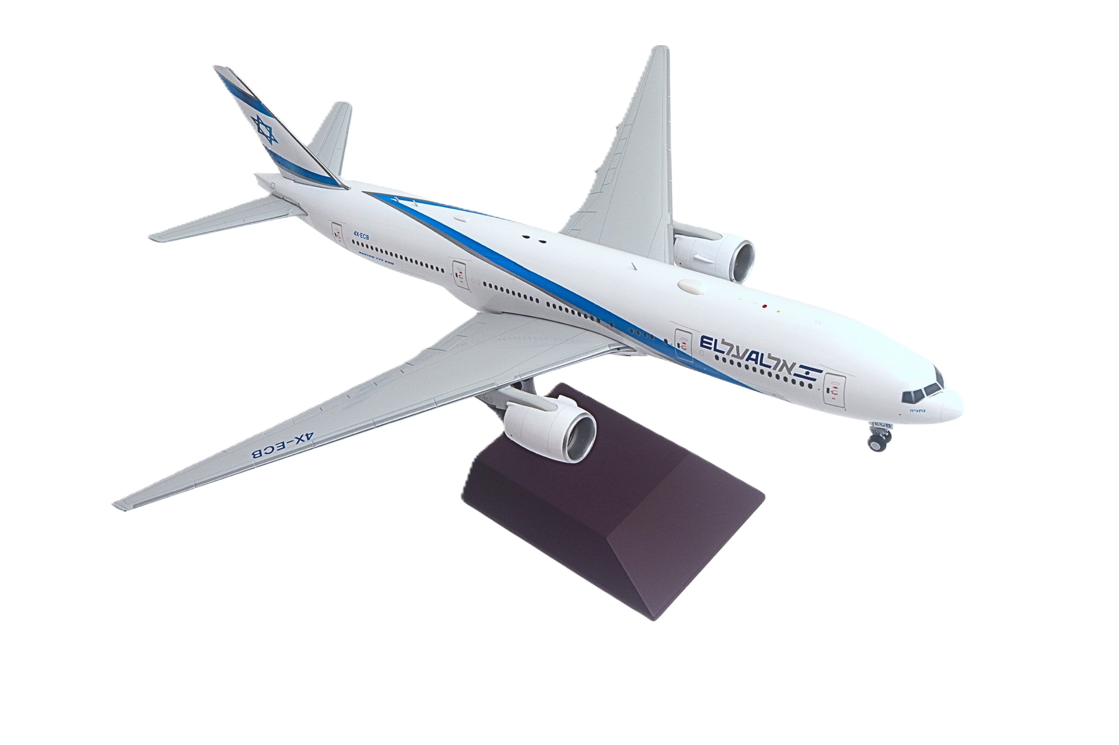 GEMINI EL AL 777-200ER 1/200 REG#4X-ECB
