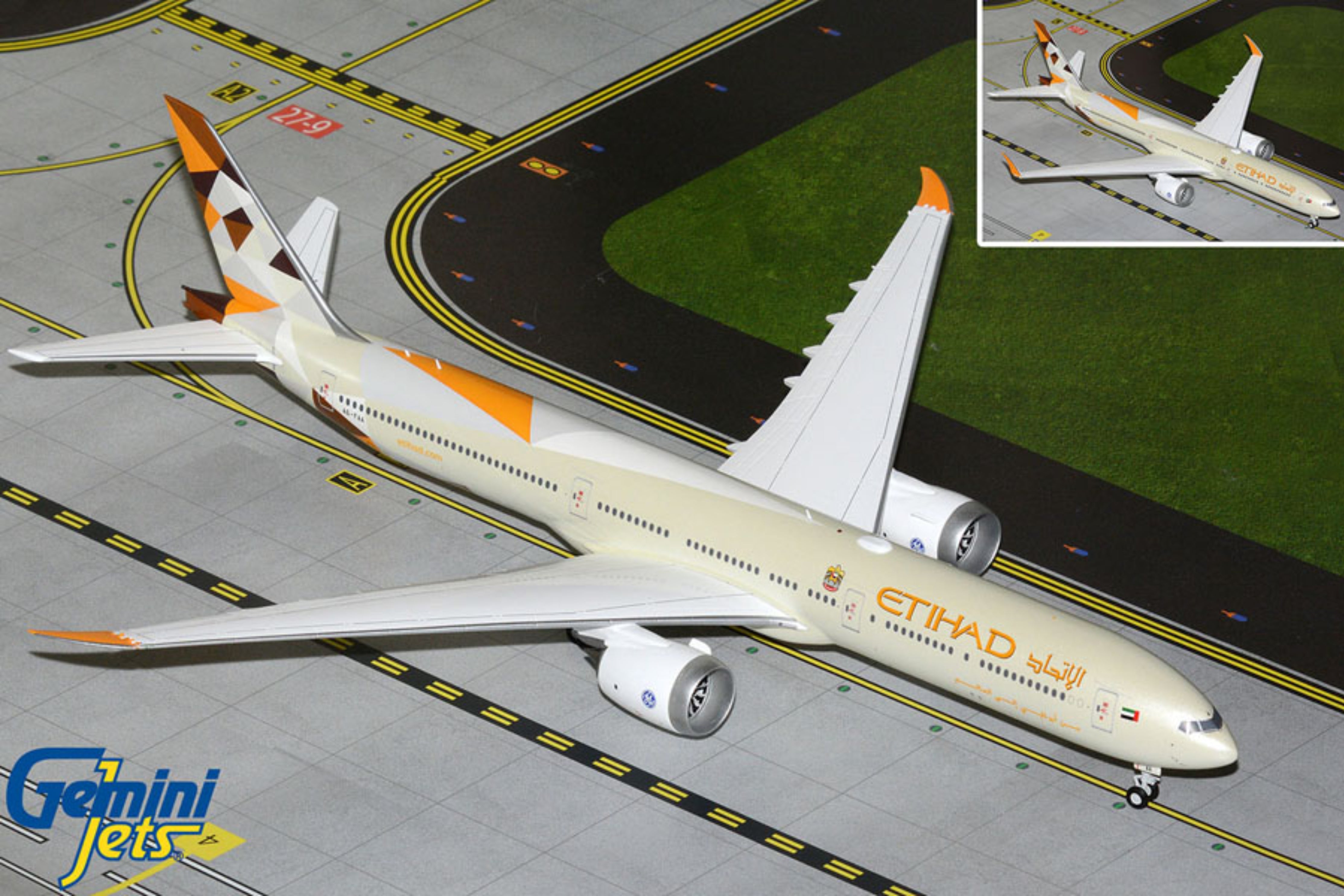 GEMINI200 ETIHAD 777-9 1/200 REG#A6-FAA FOLDING WINGTIPS