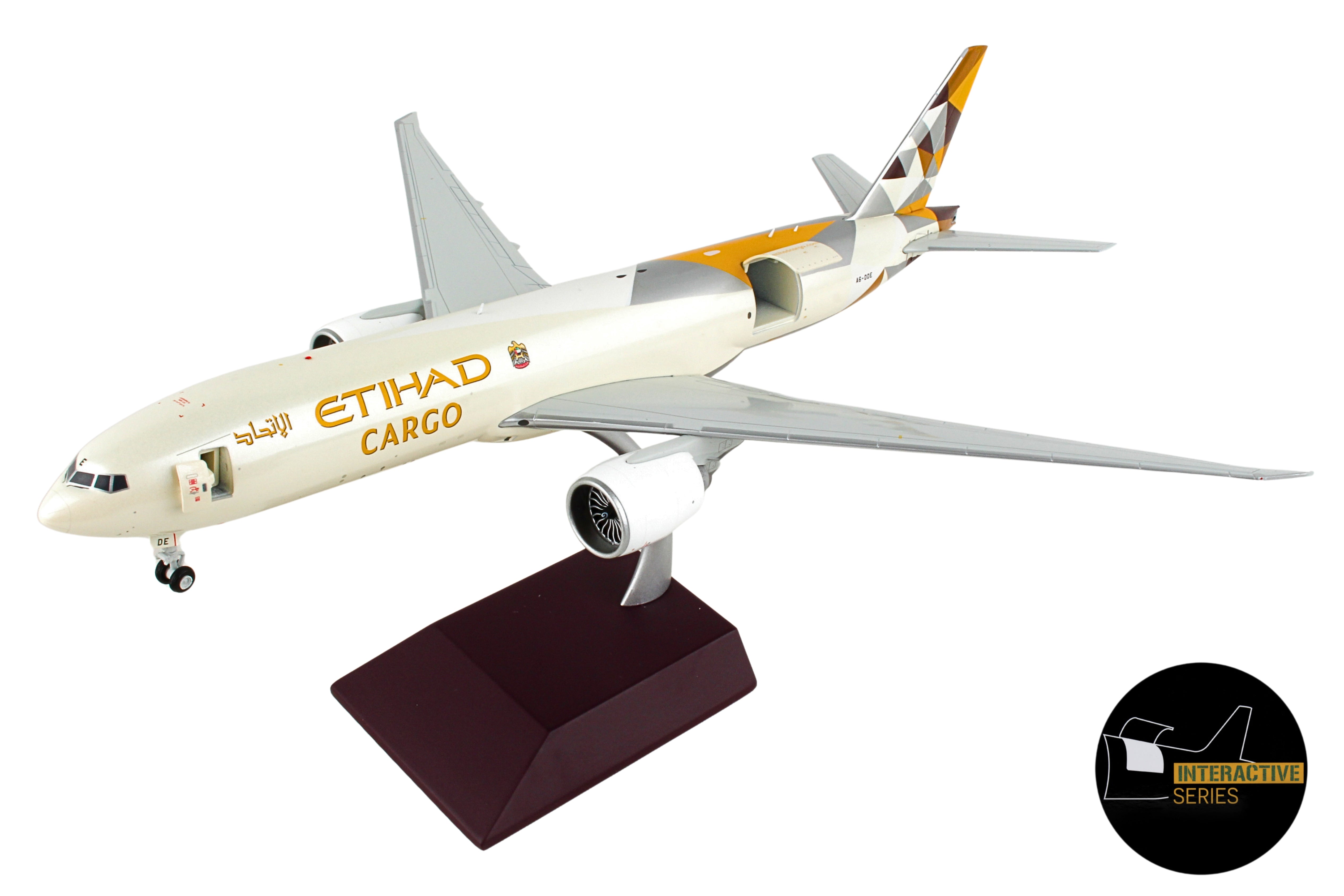 GEMINI200 ETIHAD CARGO 777-200F 1/200 REG#A6-DDE INTERACTIVE