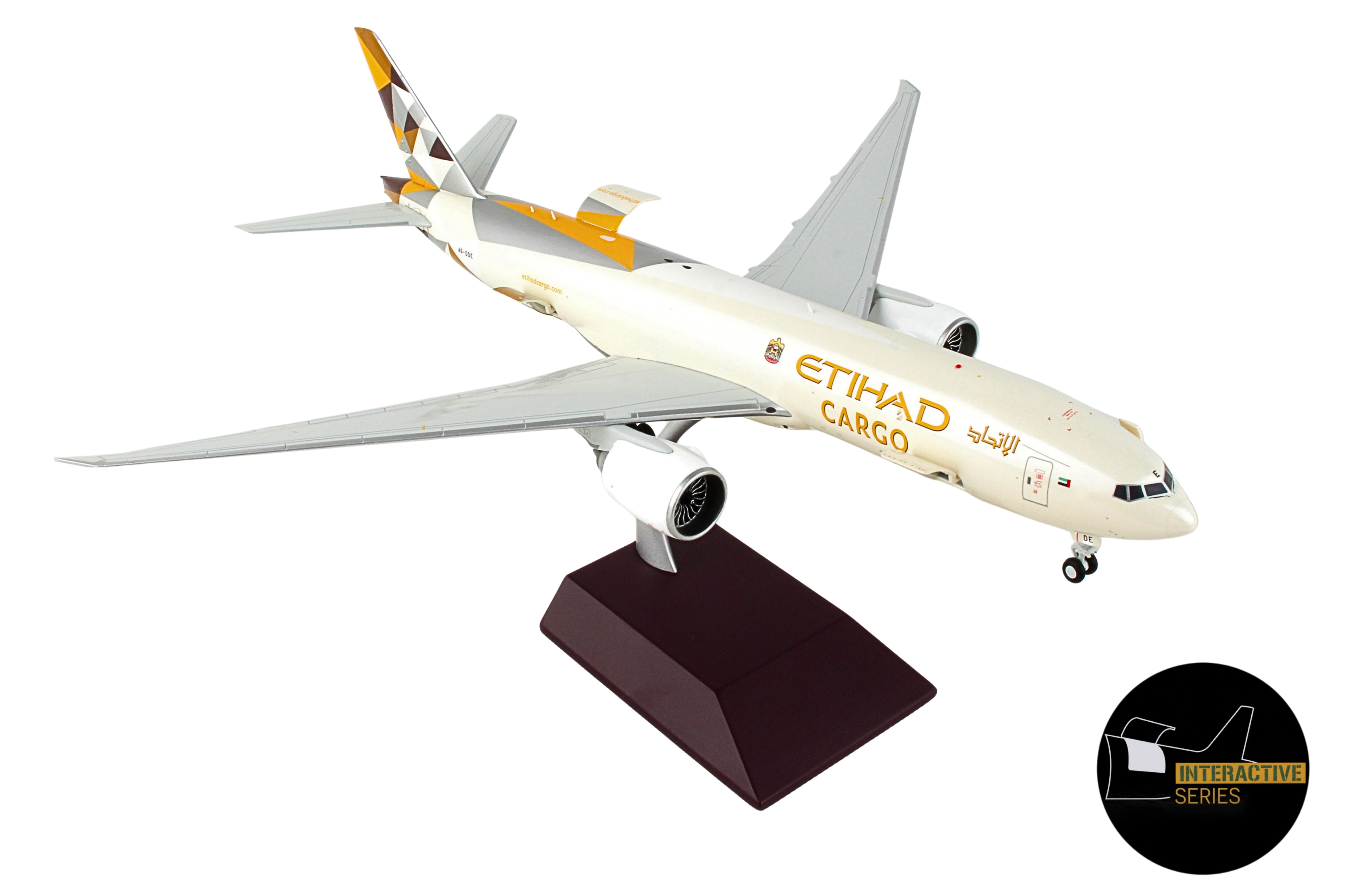 GEMINI200 ETIHAD CARGO 777-200F 1/200 REG#A6-DDE INTERACTIVE