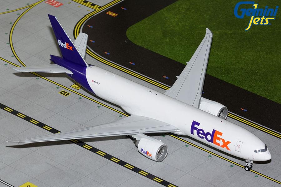 GEMINI FEDEX 777-200LR 1/200 REG#N895FD REVISED LIVERY ** The Airplane Shop.