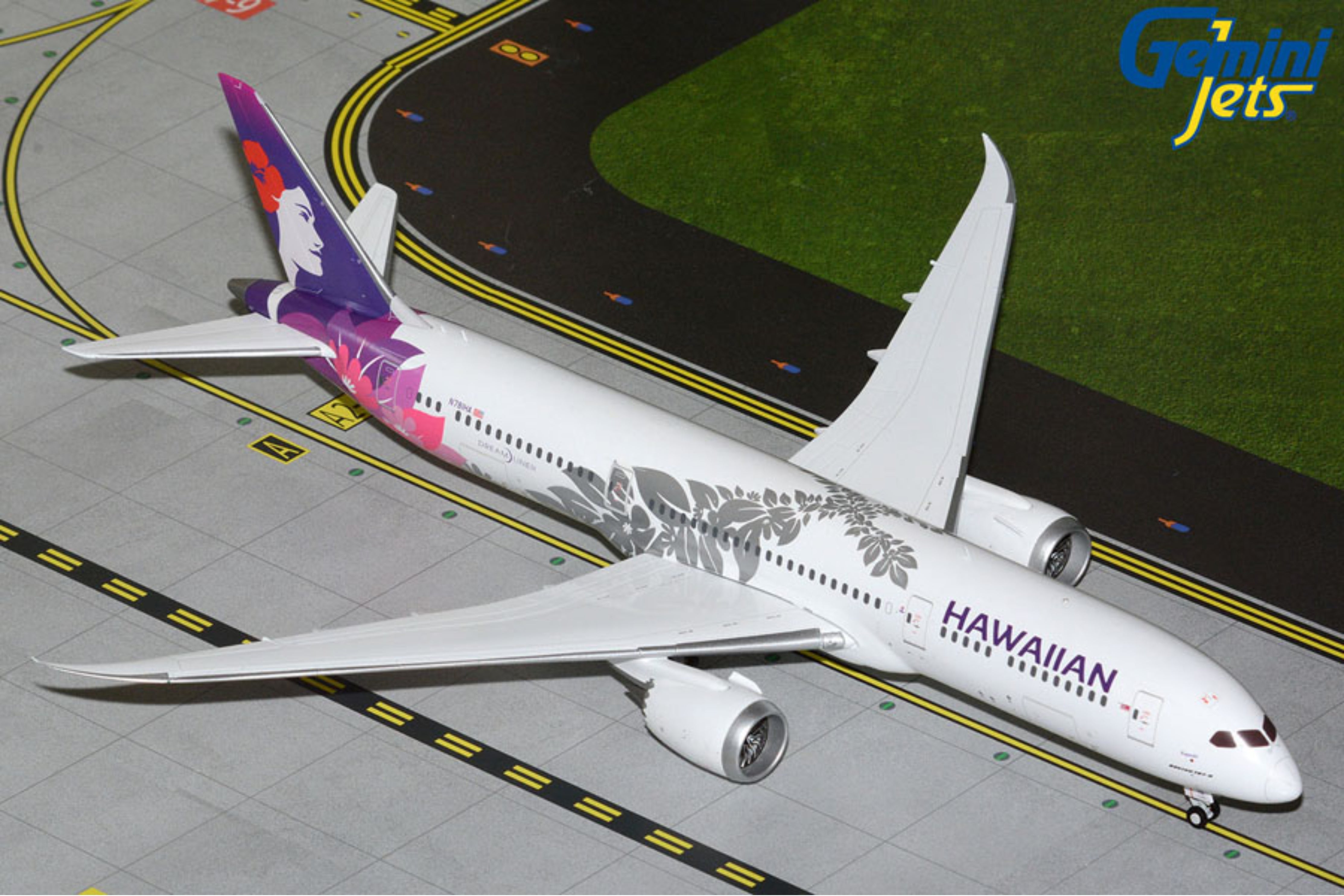 787-9 ハワイアン航空　1/200 ジェミニ　gemini GEMINI200 HAWAIIAN 787-9 1/200 REG#N781HA (**)