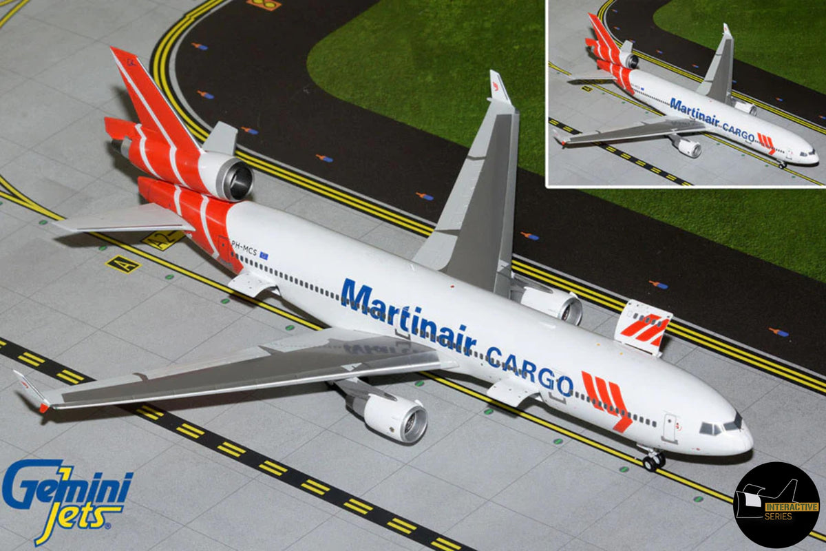 GEMINI200 MARTINAIR CARGO MD-11CF 1/200 INTERACTIVE PH-MCS The Airplane Shop.