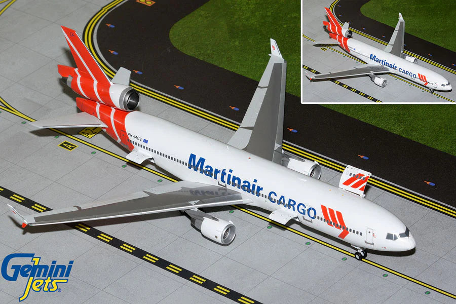GEMINI200 MARTINAIR CARGO MD-11CF 1/200 INTERACTIVE PH-MCS