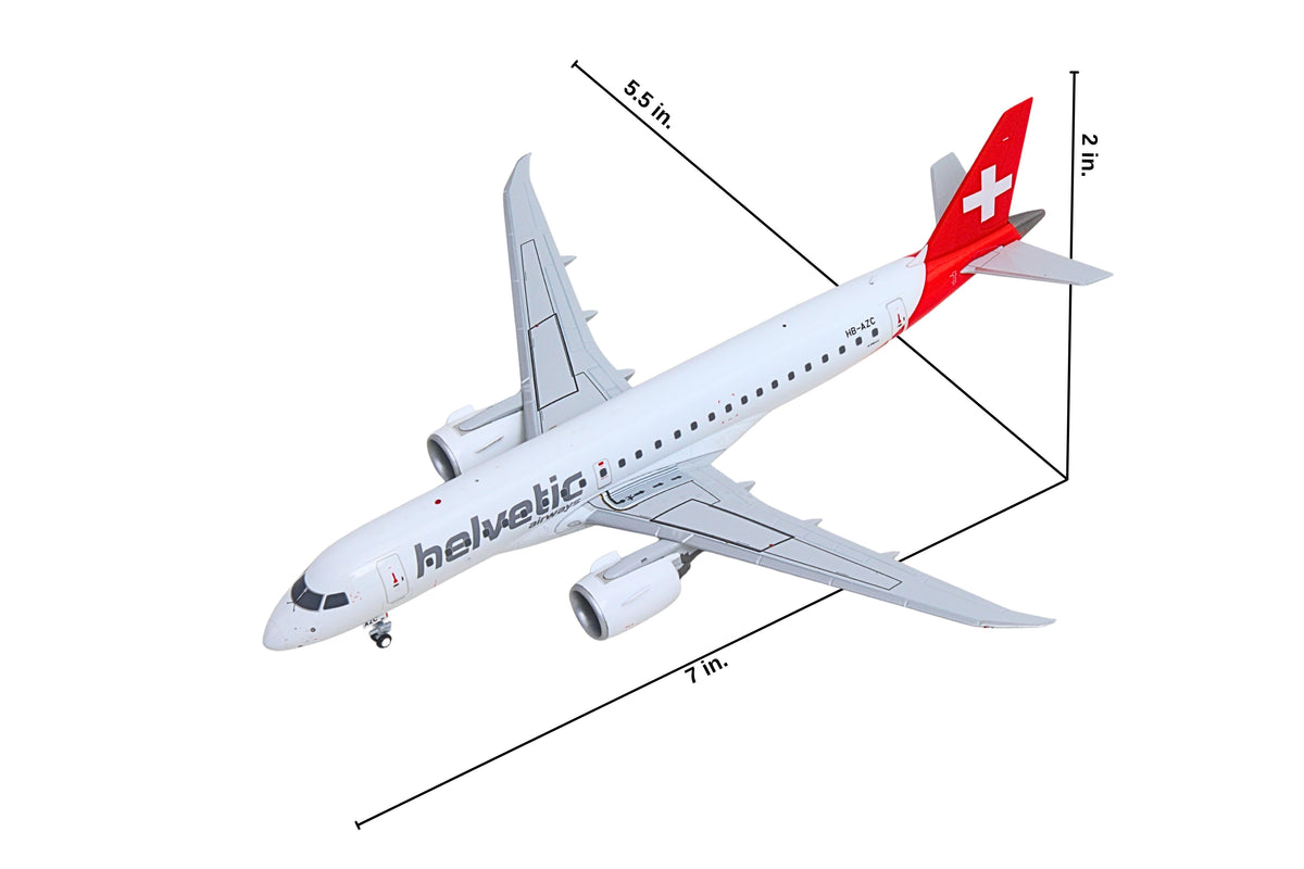 GEMINI200 HELVETIC E190E2 1/200 The Airplane Shop.