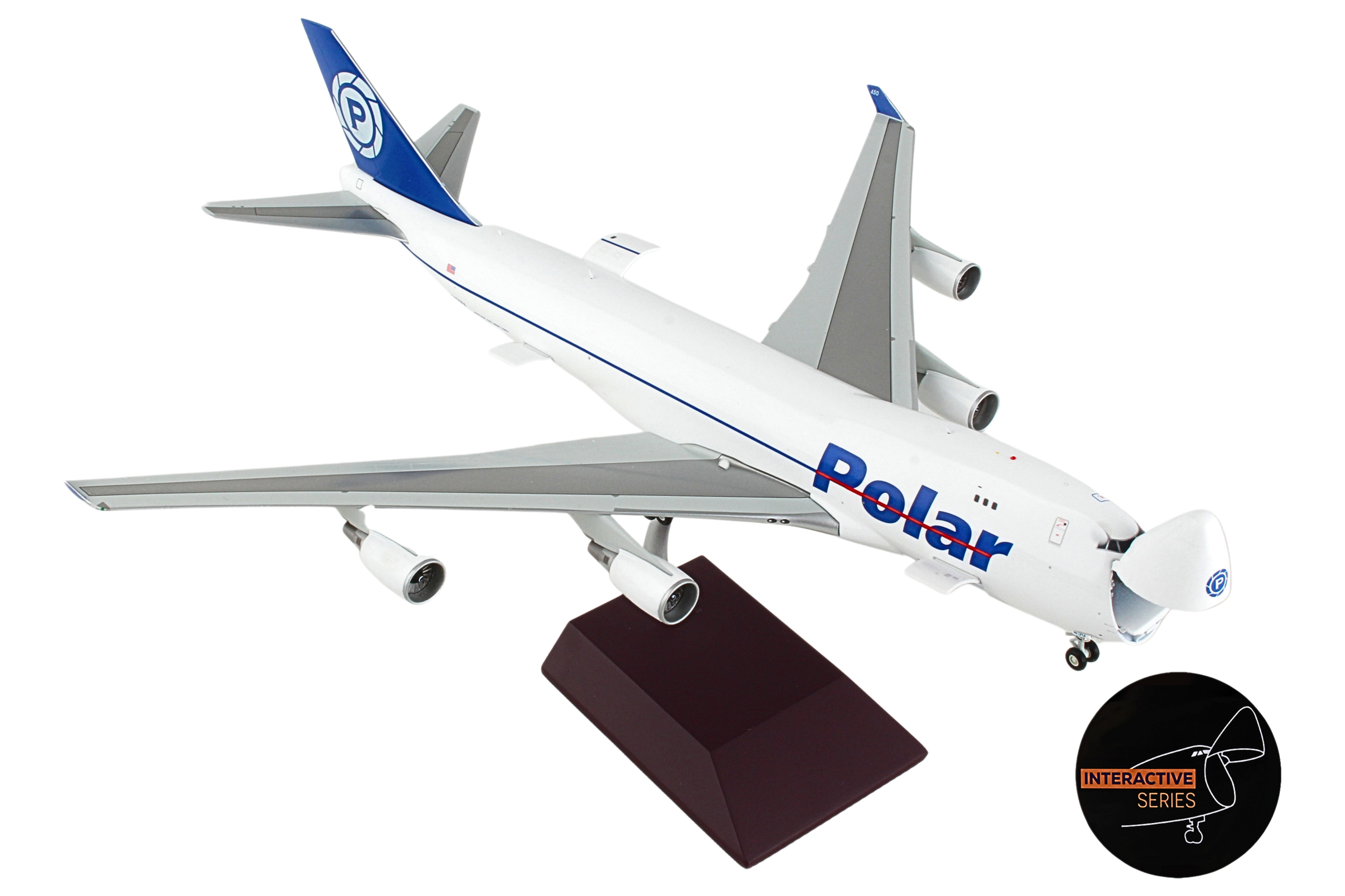 GEMINI200 POLAR AIR CARGO 747-400F 1/200 N450PA INTERACTIVE
