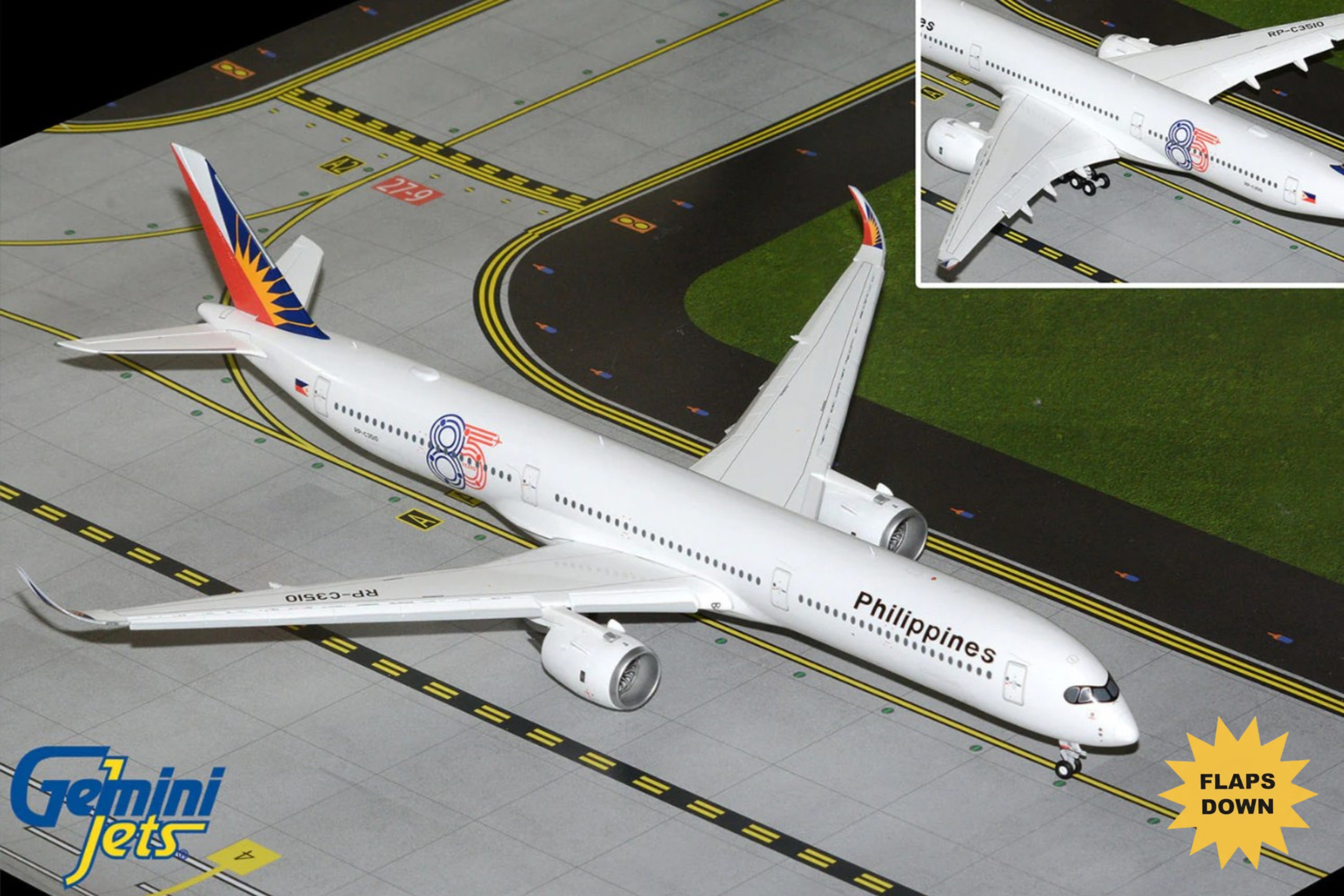GEMINI200 PHILIPPINE A350-1000 1/200 REG#RP-C3510 85 YEARS