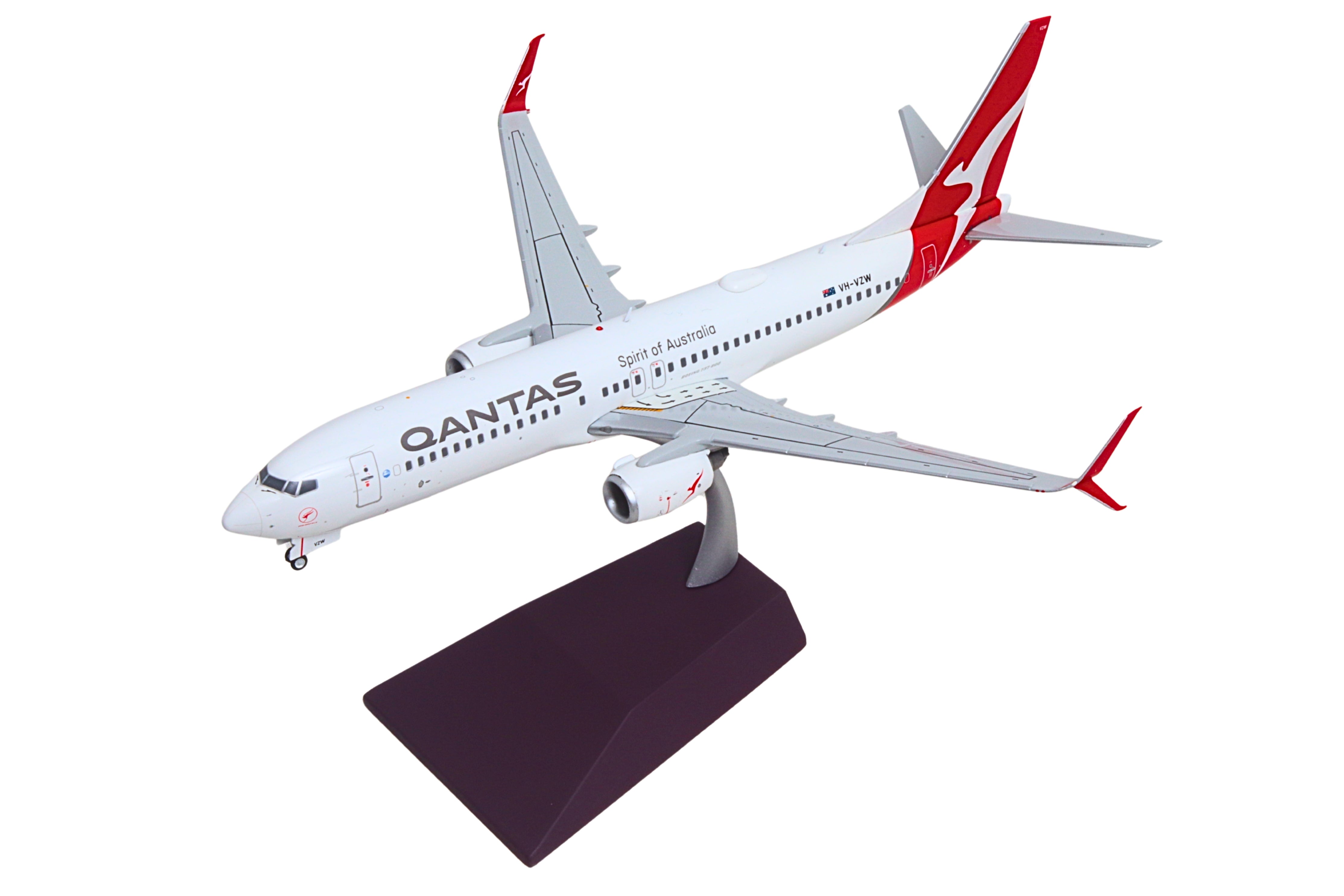 GEMINI200 QANTAS 737-800S 1/200 REG#VH-VZW