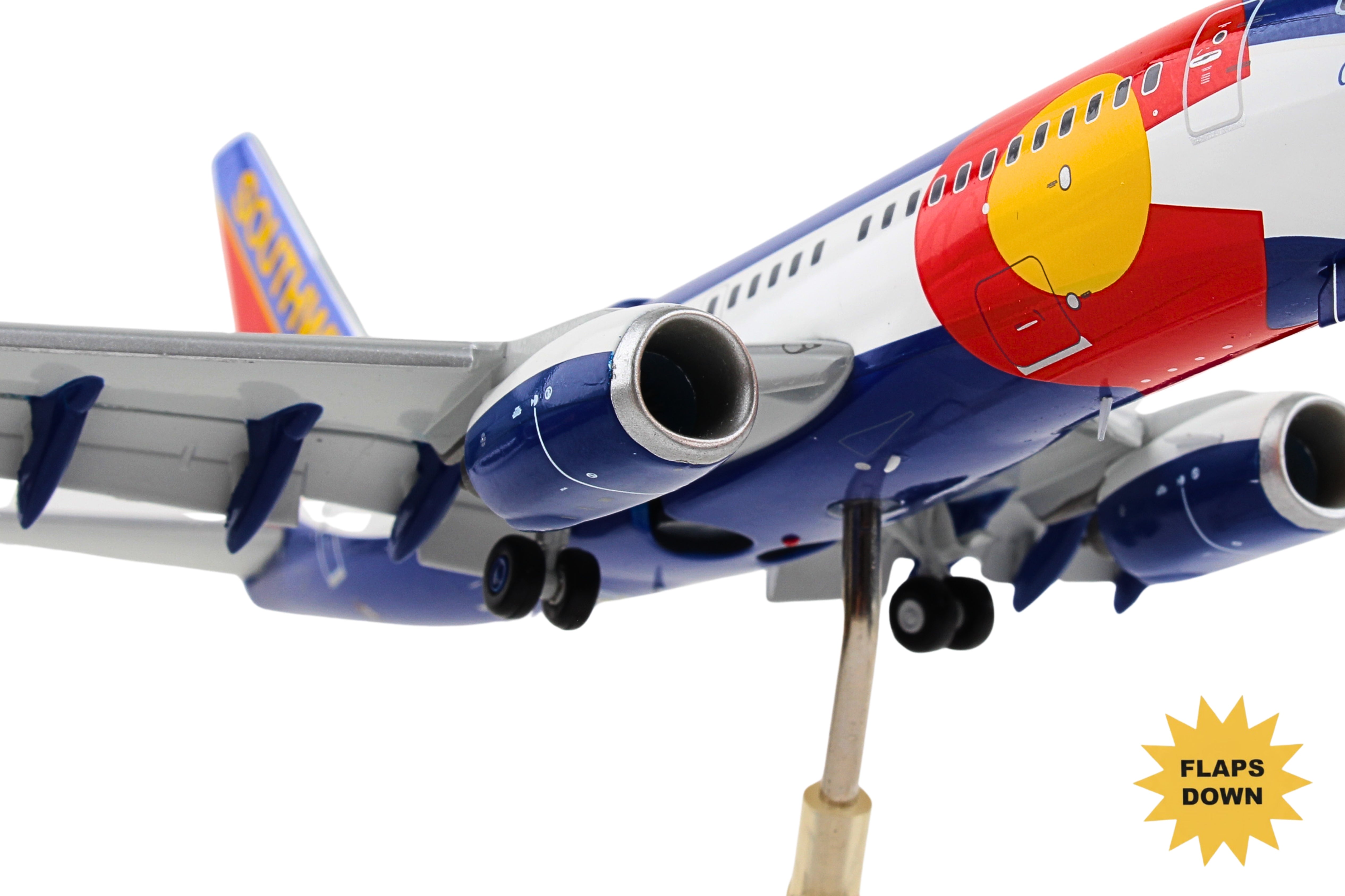 GEMINI200 SOUTHWEST 737-700 1/200 COLORADO ONE FLAPS DOWN **