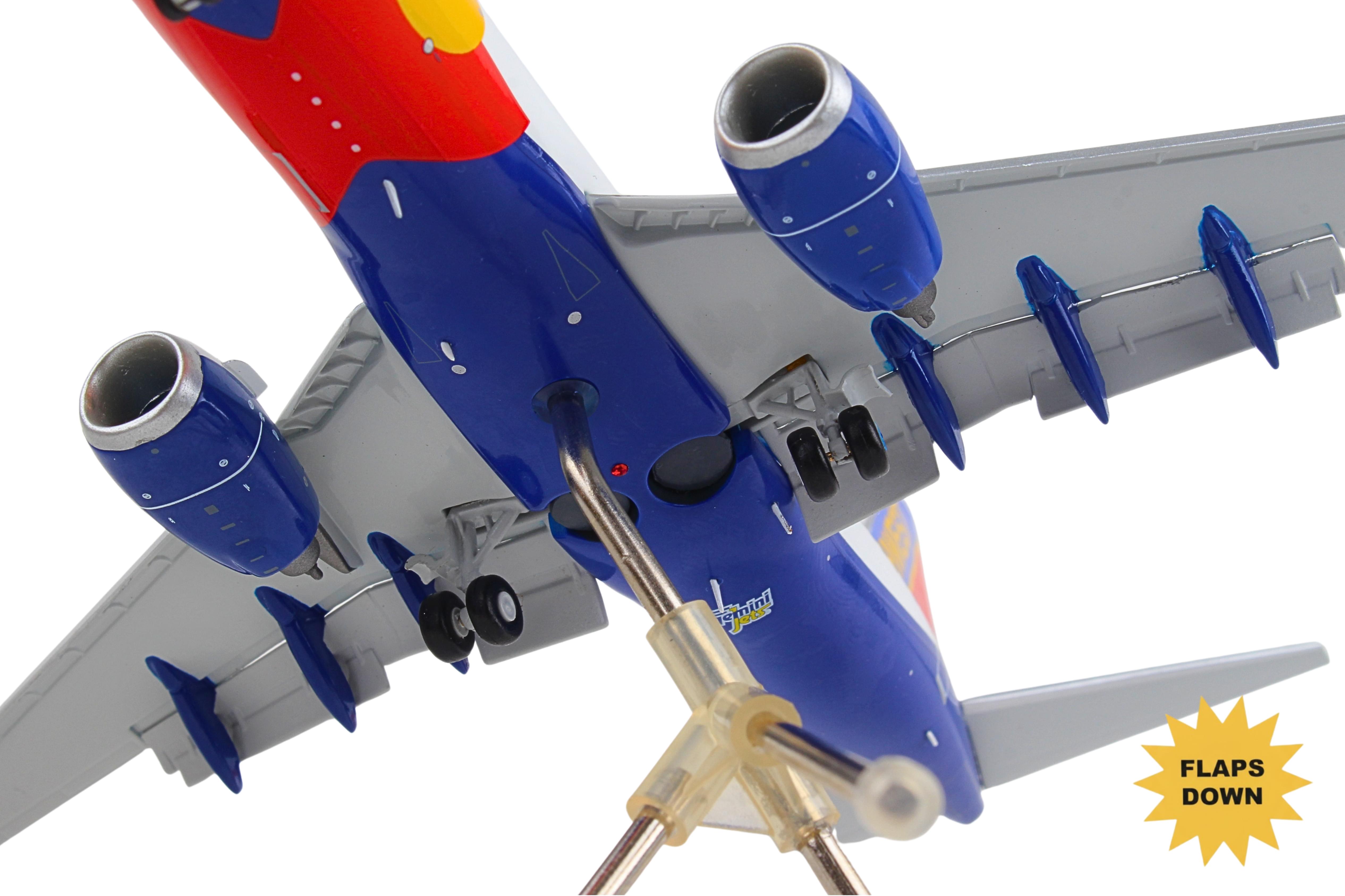 GEMINI200 SOUTHWEST 737-700 1/200 COLORADO ONE FLAPS DOWN ** | The