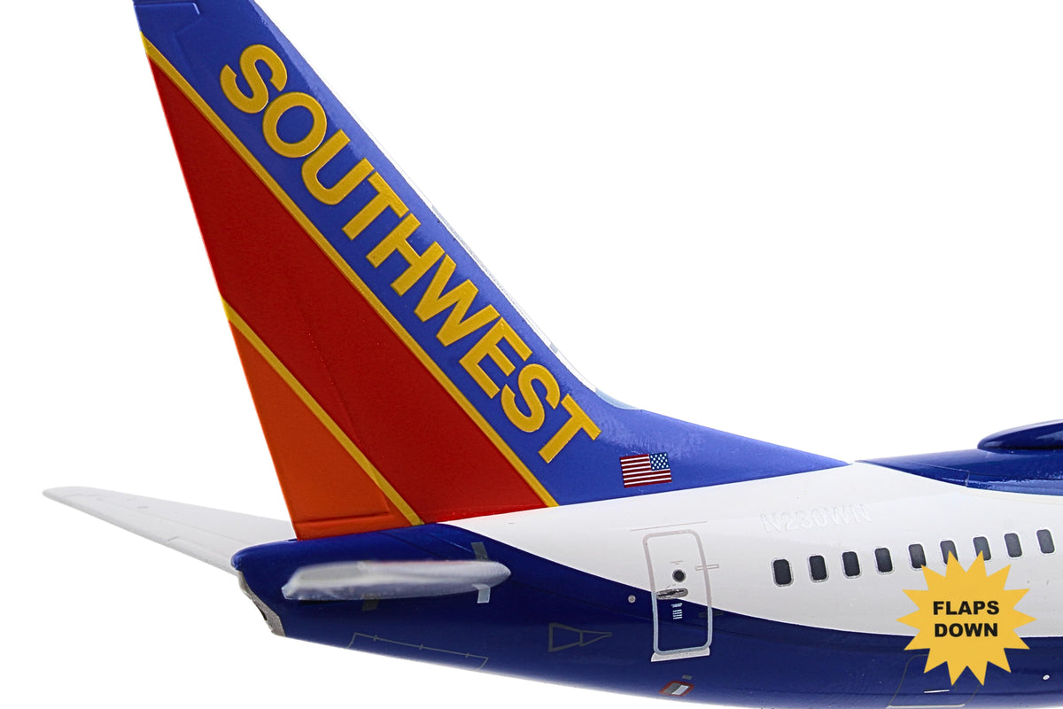 GEMINI200 SOUTHWEST 737-700 1/200 COLORADO ONE FLAPS DOWN ** The Airplane Shop.