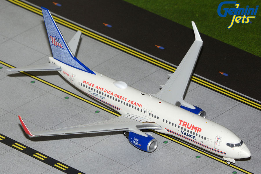 GEMINI200 TRUMP/VANCE 737-800 1/200 REG#N917XA (**)