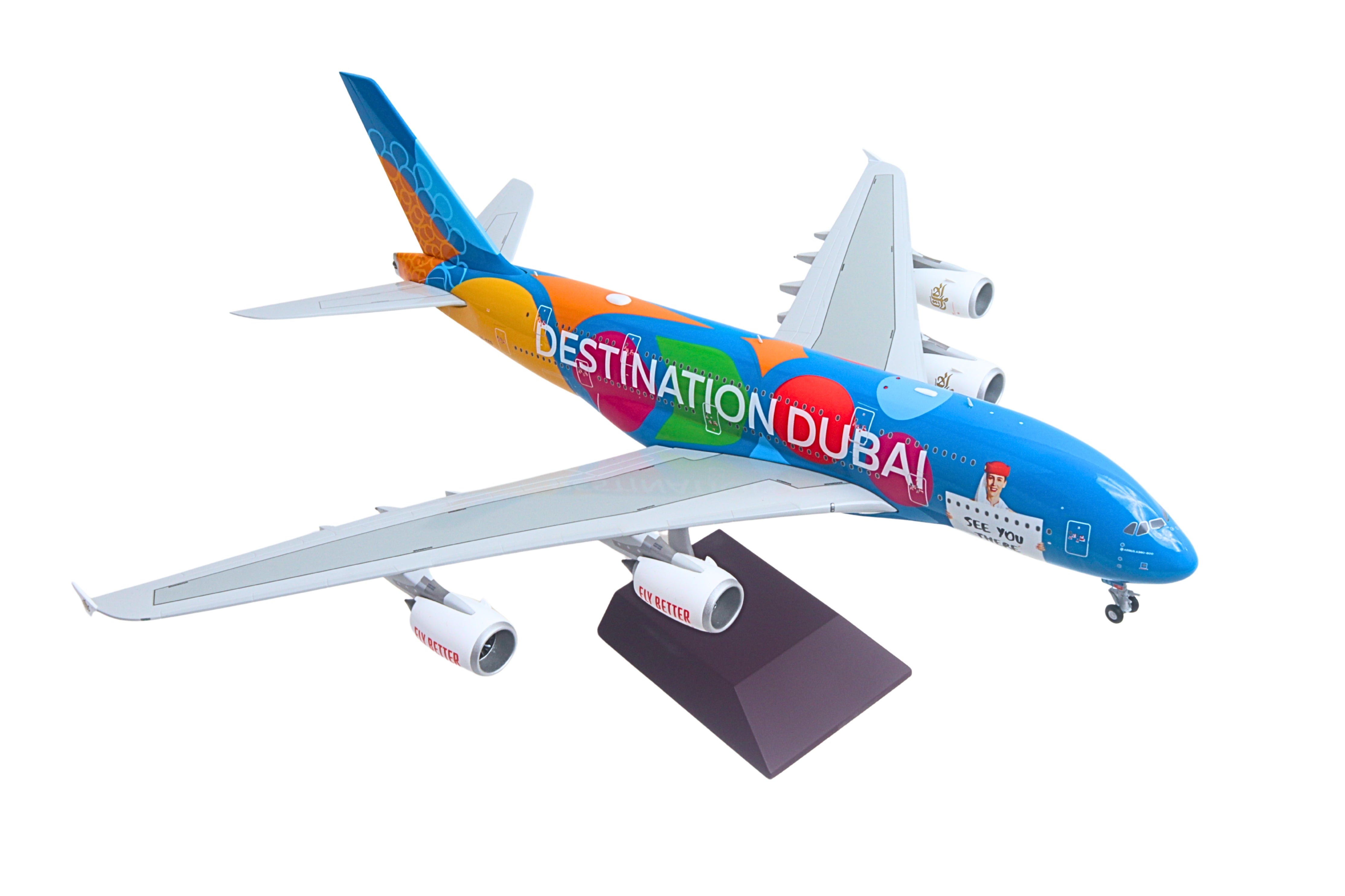 GEMINI200 EMIRATES A380 1/200 BE PART OF THE MAGIC A6-EES