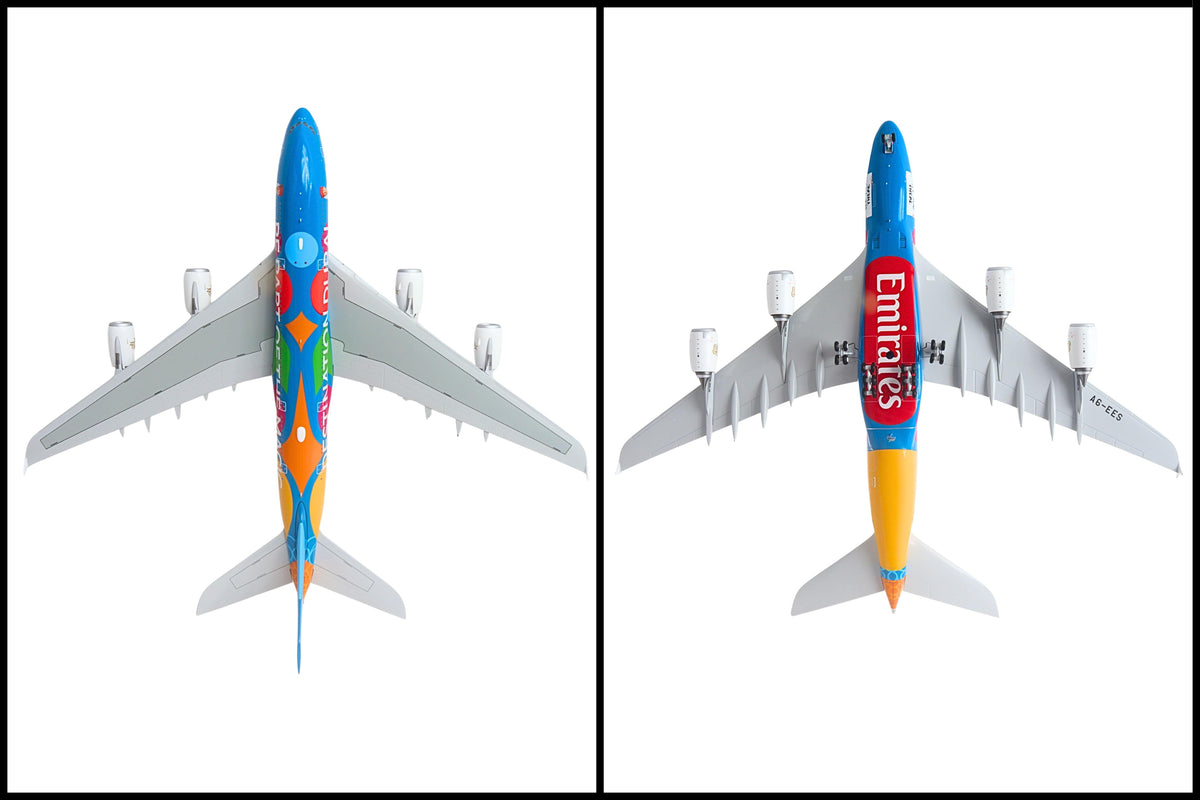 GEMINI200 EMIRATES A380 1/200 BE PART OF THE MAGIC A6-EES The Airplane Shop.