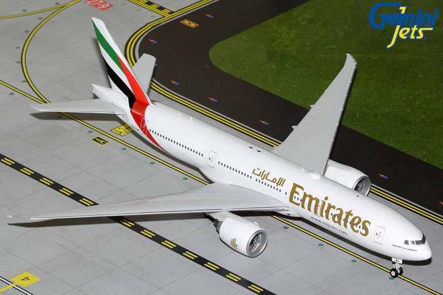 GEMINI200 EMIRATES 777-200LR 1/200 REG#A6-EWA (**) The Airplane Shop.