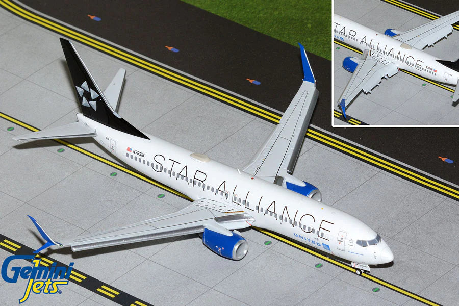 GEMINI200 UNITED 737-800W 1/200 STAR ALLIANCE REG#N76516 FD