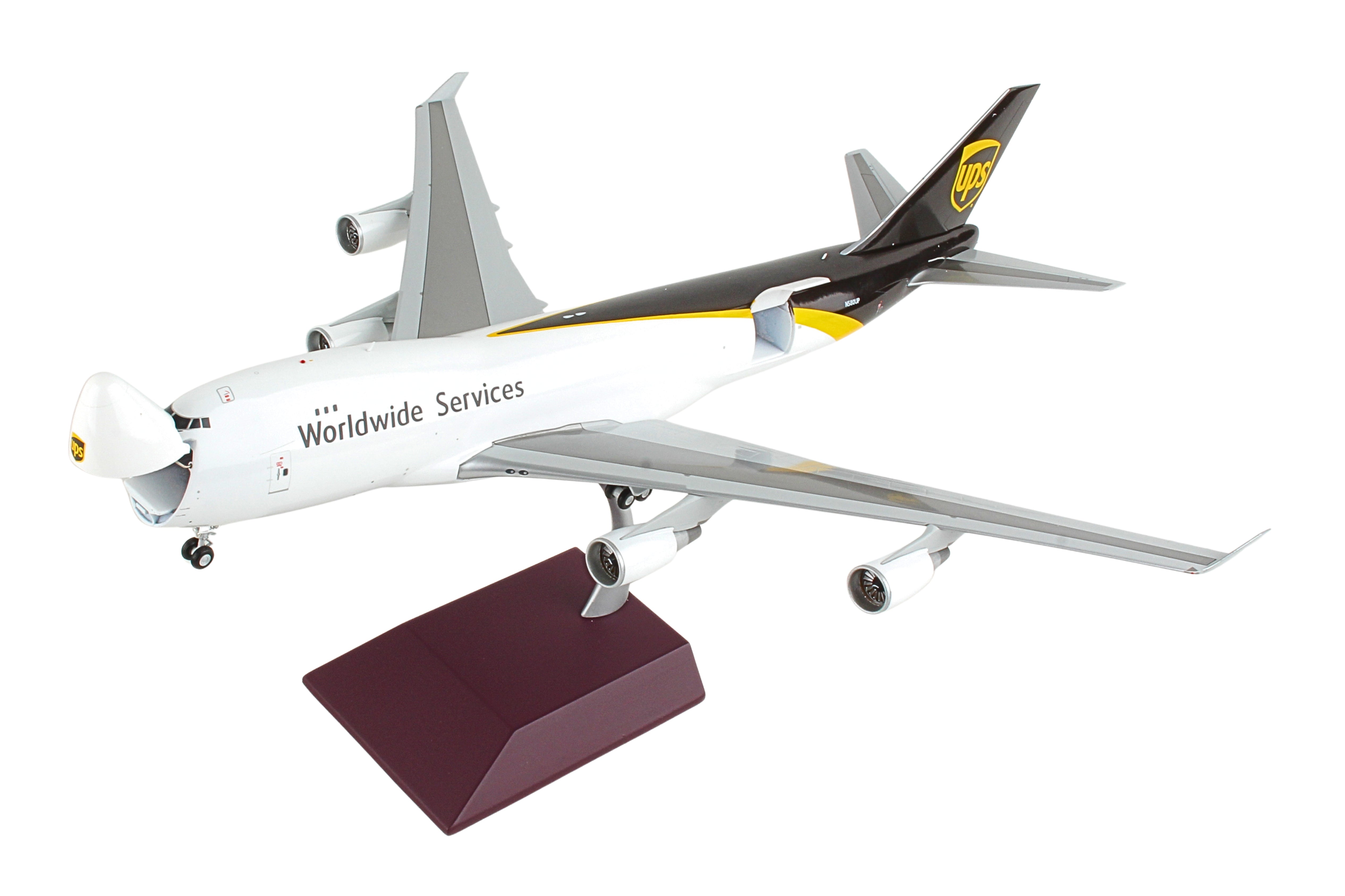 GEMINI200 UPS 747-400FSCD 1/200 INTERACTIVE REG#N580UP (**)*