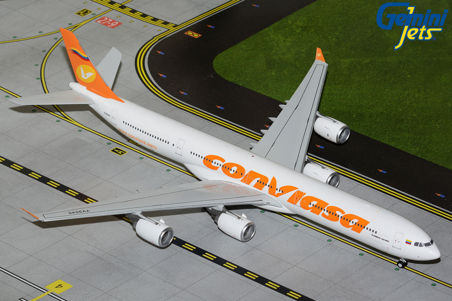 GEMINI200 CONVIASA A340-600 1/200 REG#YV3545