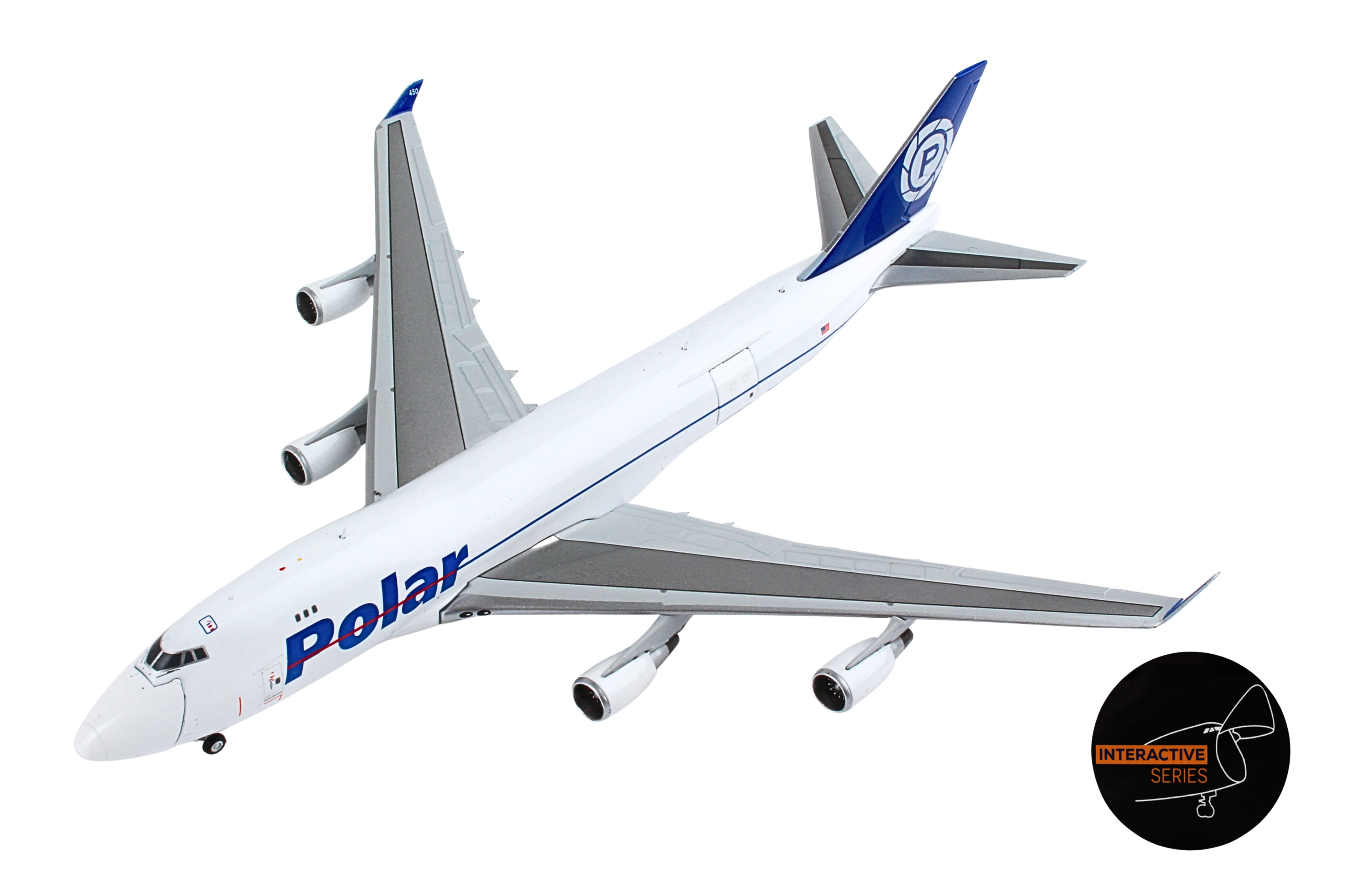 GEMINI POLAR AIR CARGO 747-400F 1/400 INTERACTIVE