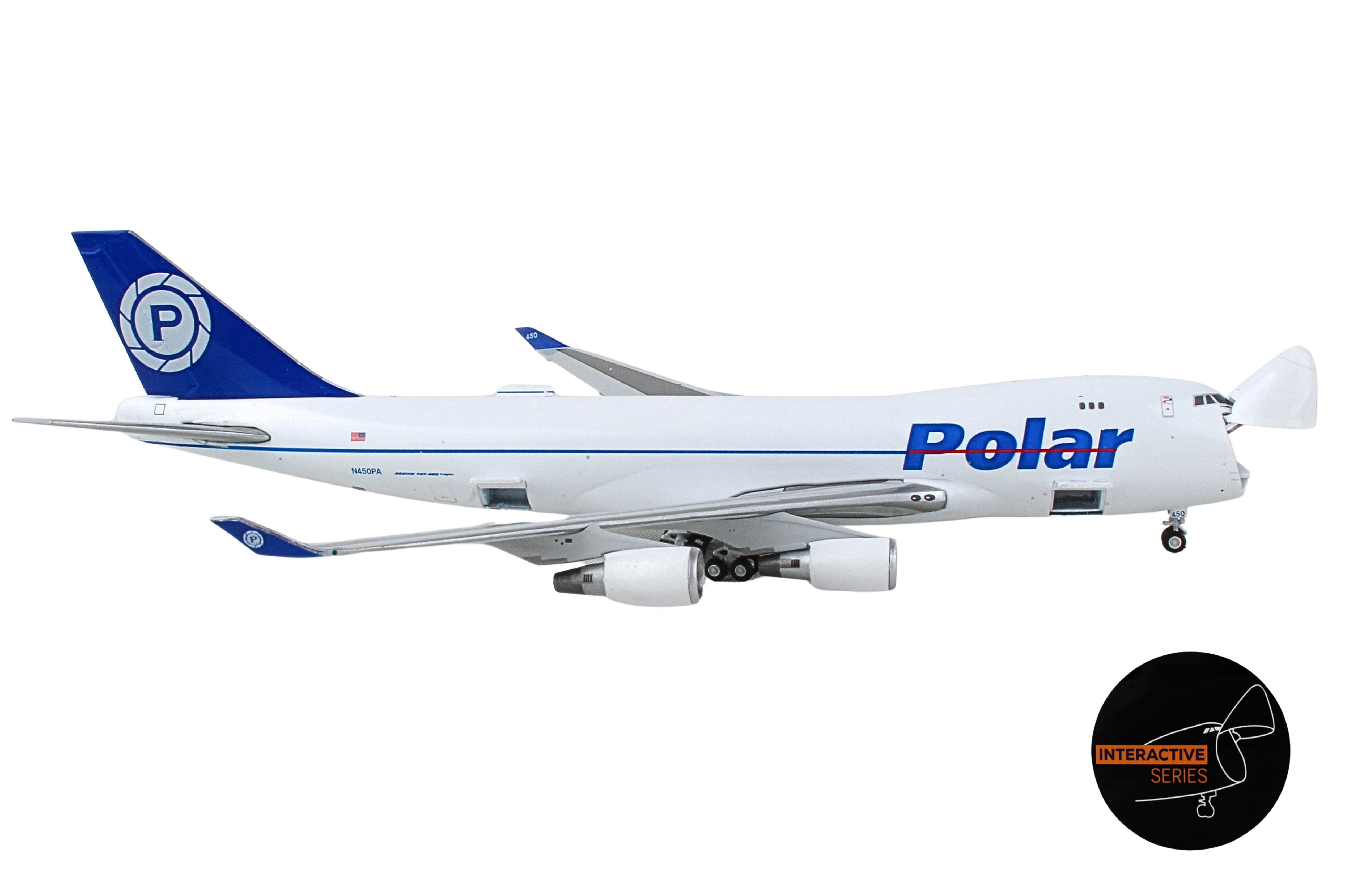 GEMINI POLAR AIR CARGO 747-400F 1/400 INTERACTIVE