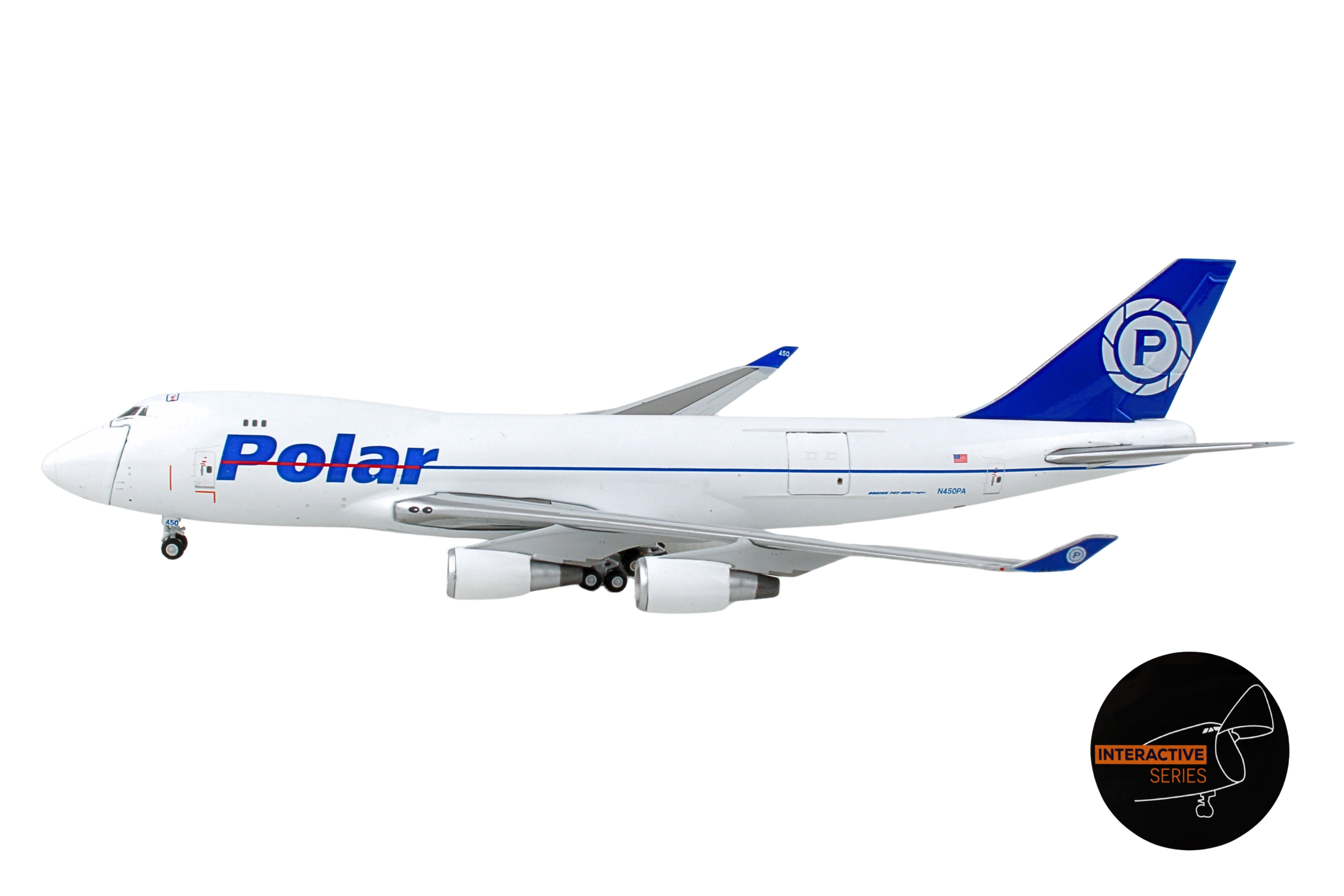GEMINI POLAR AIR CARGO 747-400F 1/400 INTERACTIVE