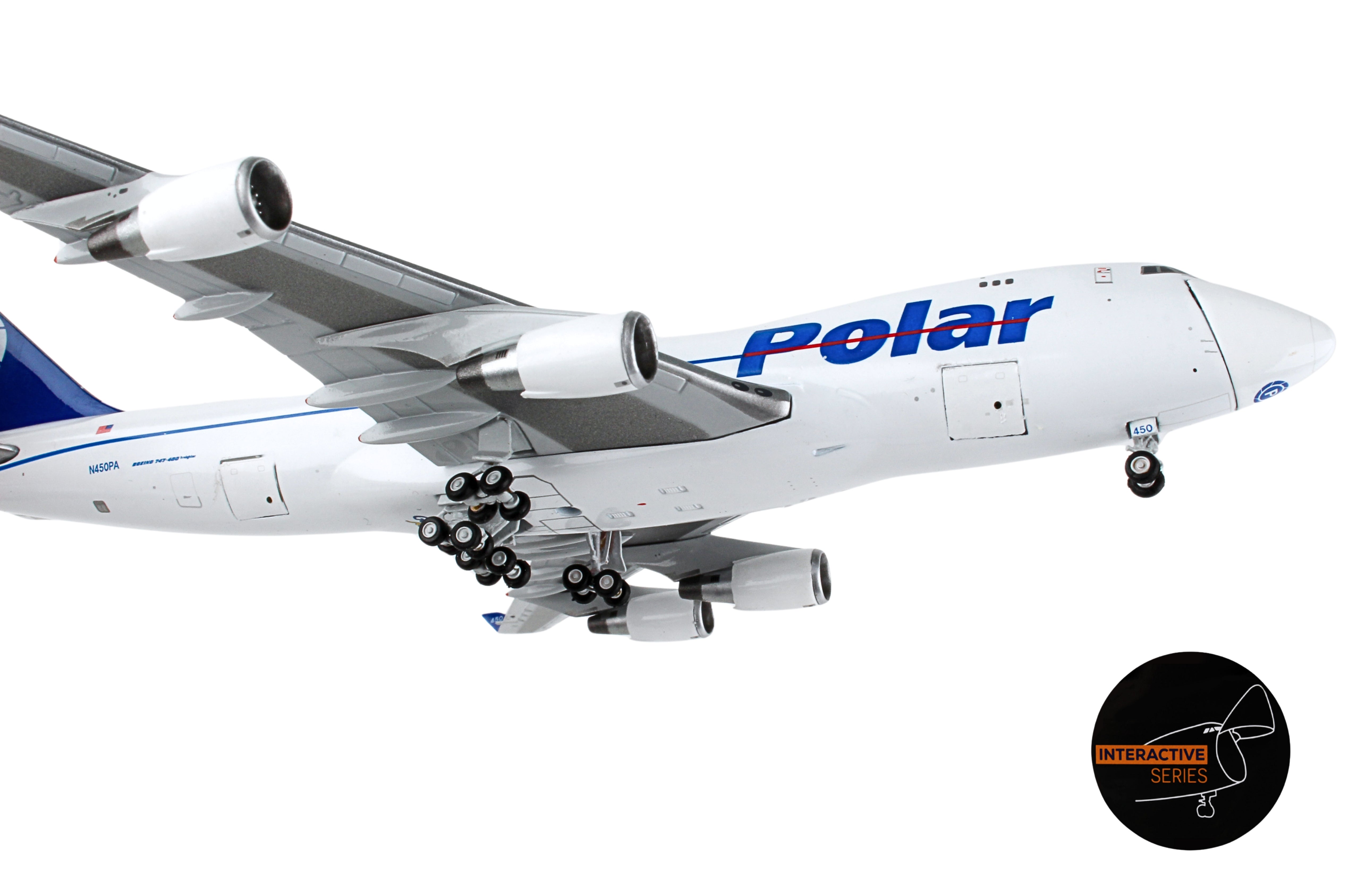 GEMINI POLAR AIR CARGO 747-400F 1/400 INTERACTIVE