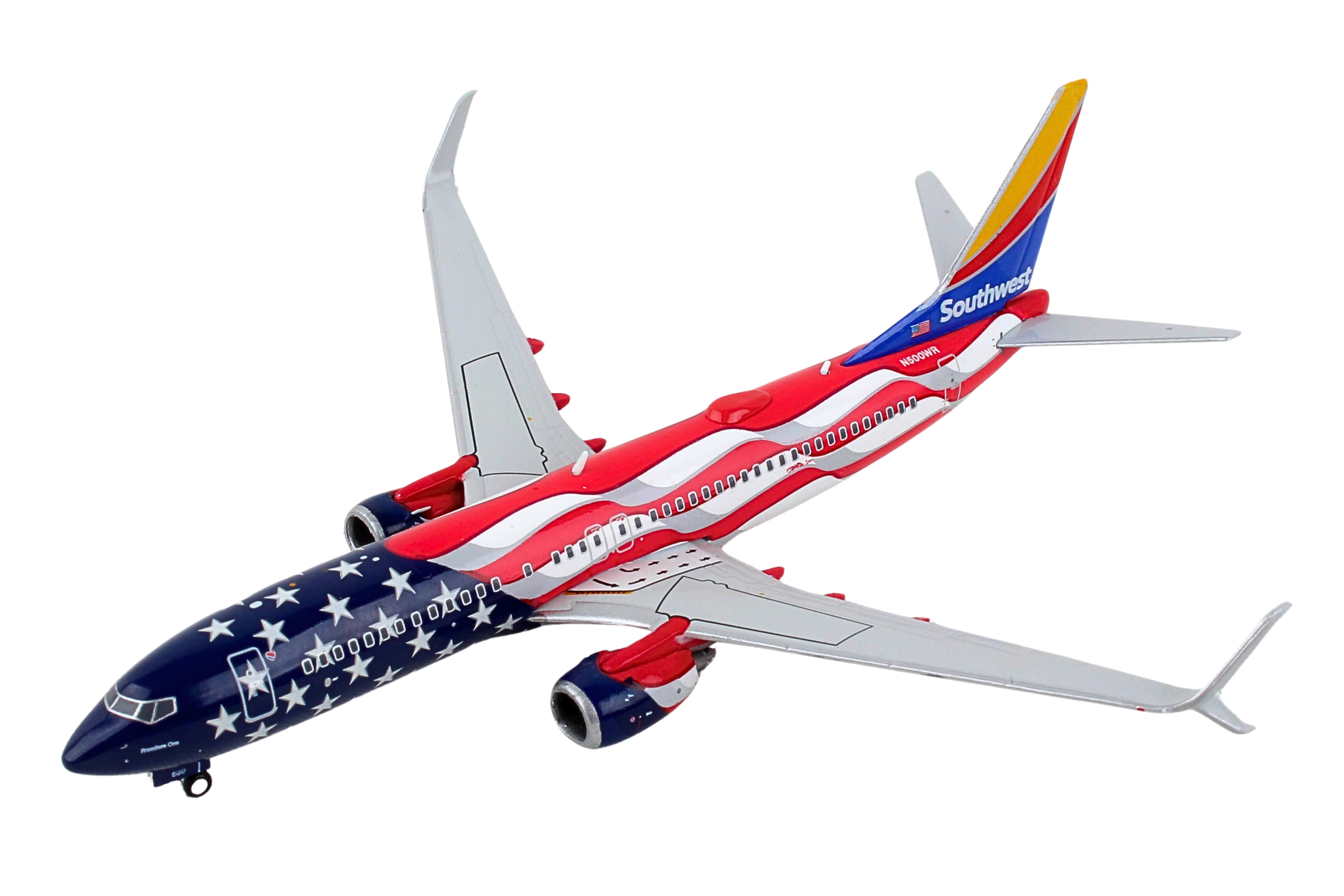 GEMINI SOUTHWEST 737-800 1/400 FREEDOM ONE REG#N500WR
