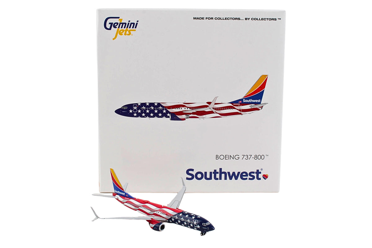 GEMINI SOUTHWEST 737-800 1/400 FREEDOM ONE REG