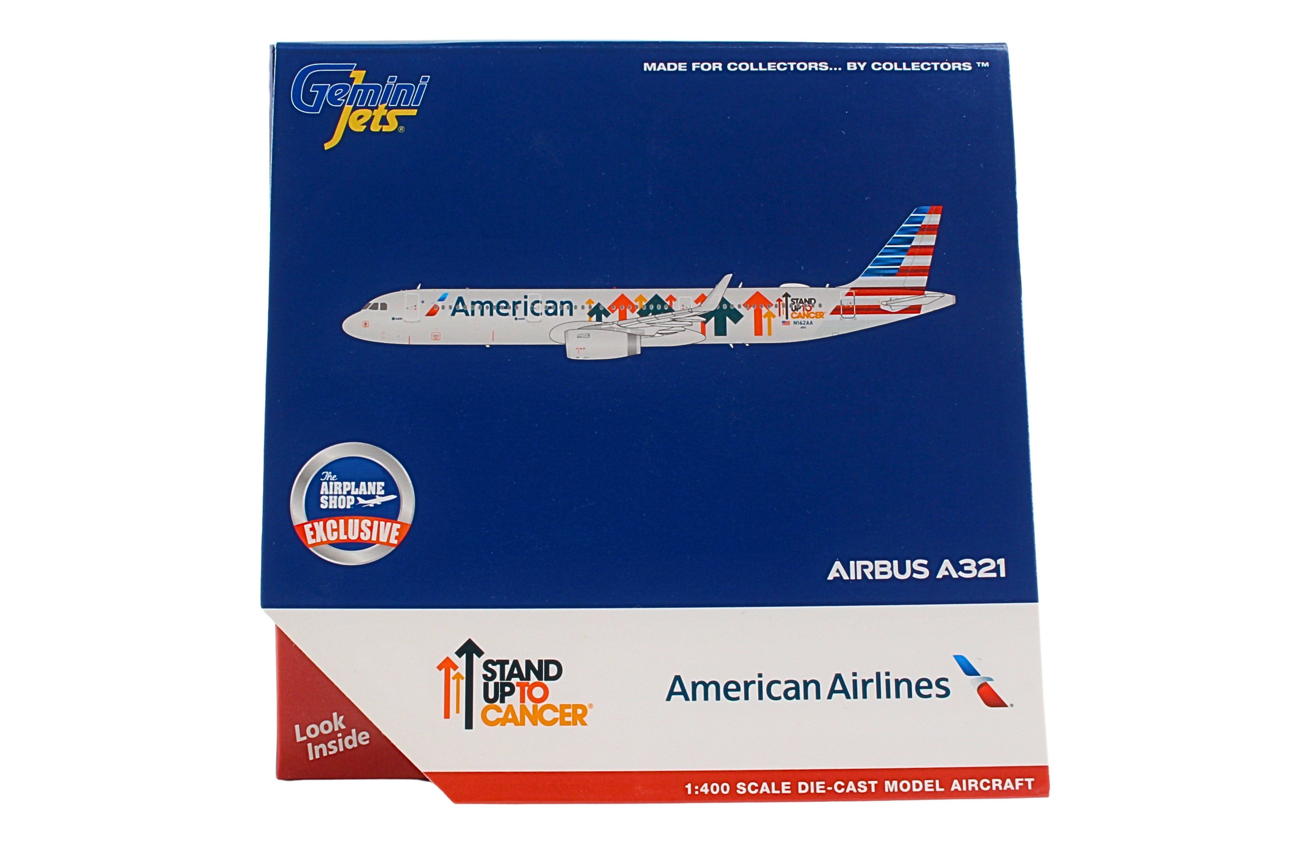 GEMINI AMERICAN A321 1/400 STAND UP TO CANCER (**)