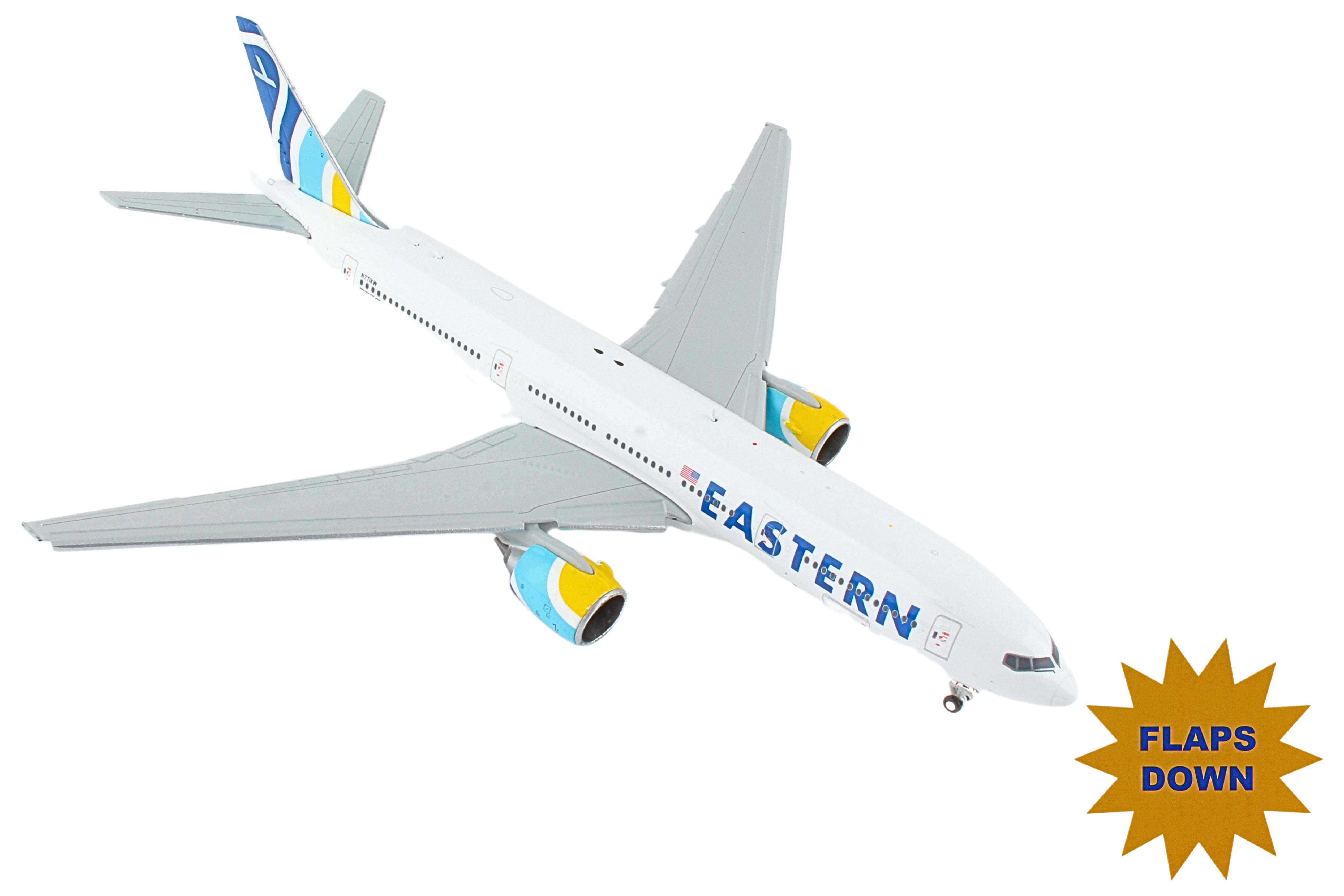 GEMINI EASTERN 777-200ER 1/400 REG#N771KW FLAPS DOWN (**)