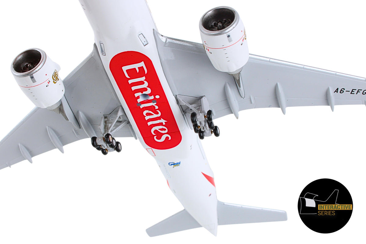 GEMINI EMIRATES SKYCARGO 777-200LRF 1/400 INTERACTIVE The Airplane Shop.