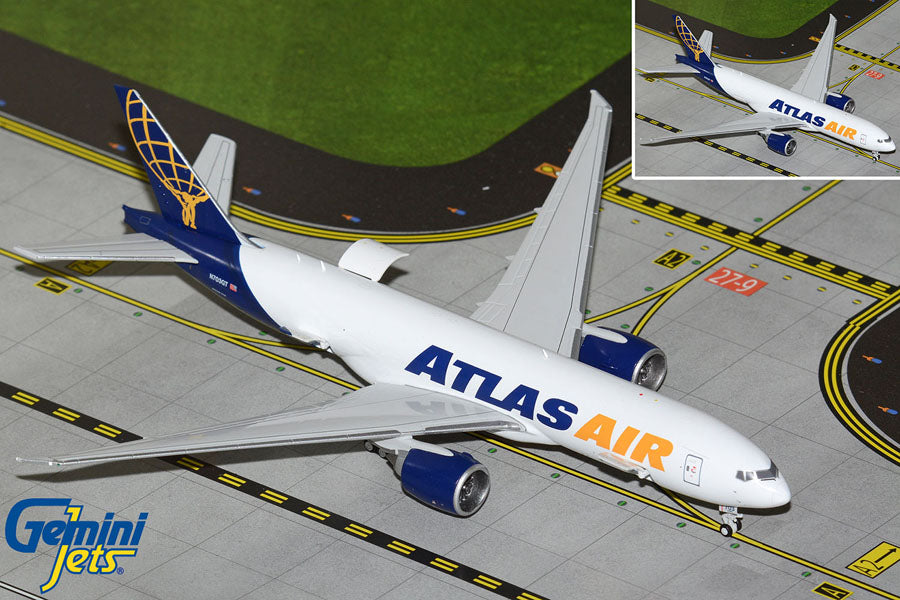 GEMINI ATLAS 777-200LRF 1/400 REG#N703GT INTERACTIVE