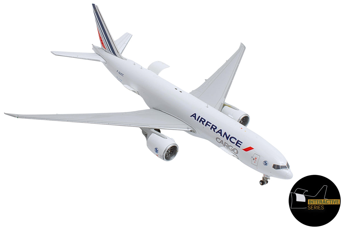 GEMINI AIR FRANCE CARGO 777-200LRF 1/400 REG#F-GUOC INTERACT The Airplane Shop.