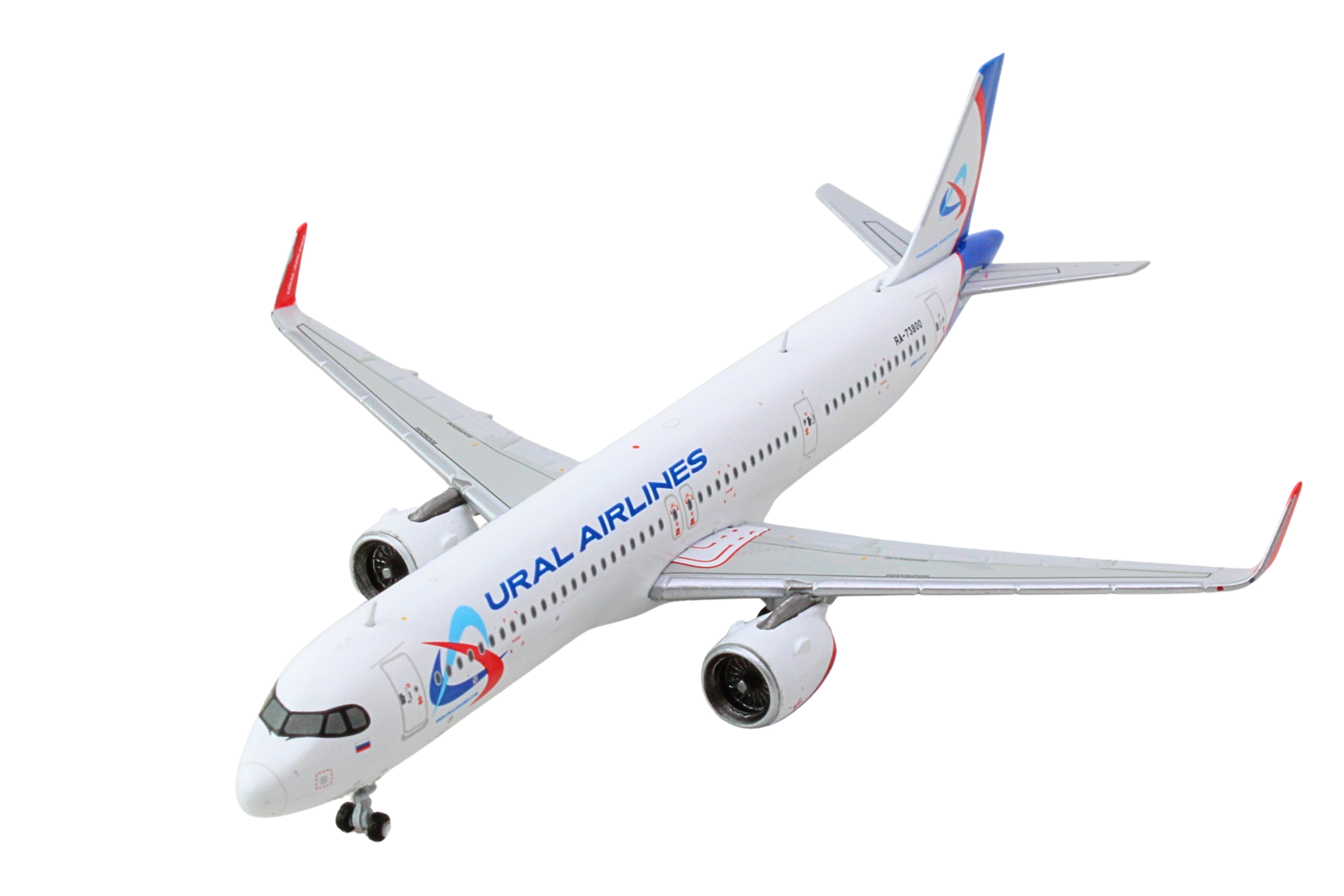 GEMINI URAL A321NEO 1/400 REG#RA-73800 (**)
