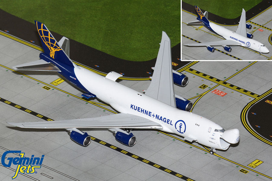 GEMINI ATLAS/KUEHNE-NAGEL 747-8F 1/400 REG#N862GT INTERACTIV