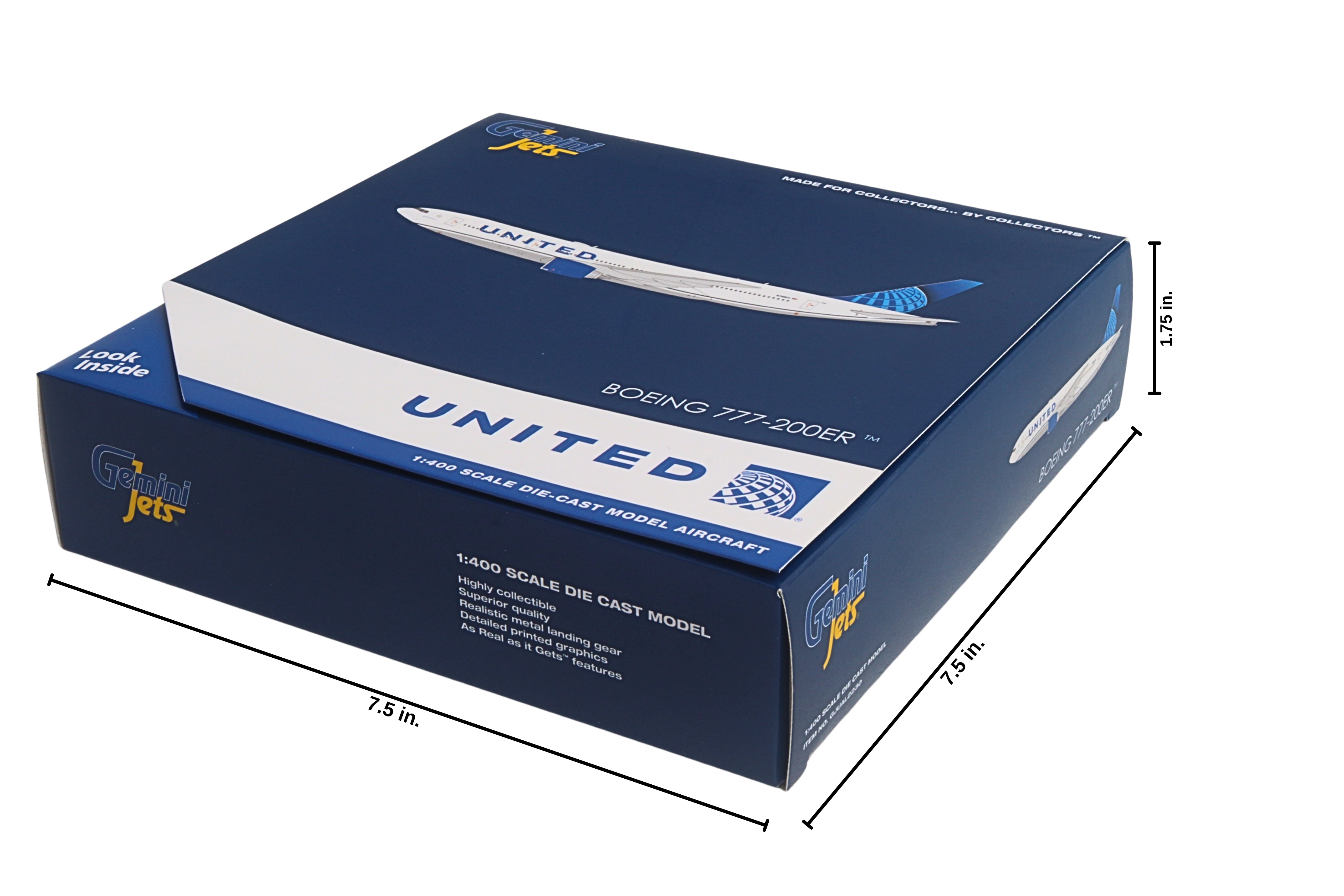 GEMINI UNITED 777-200ER 1/400 REG#N798UA