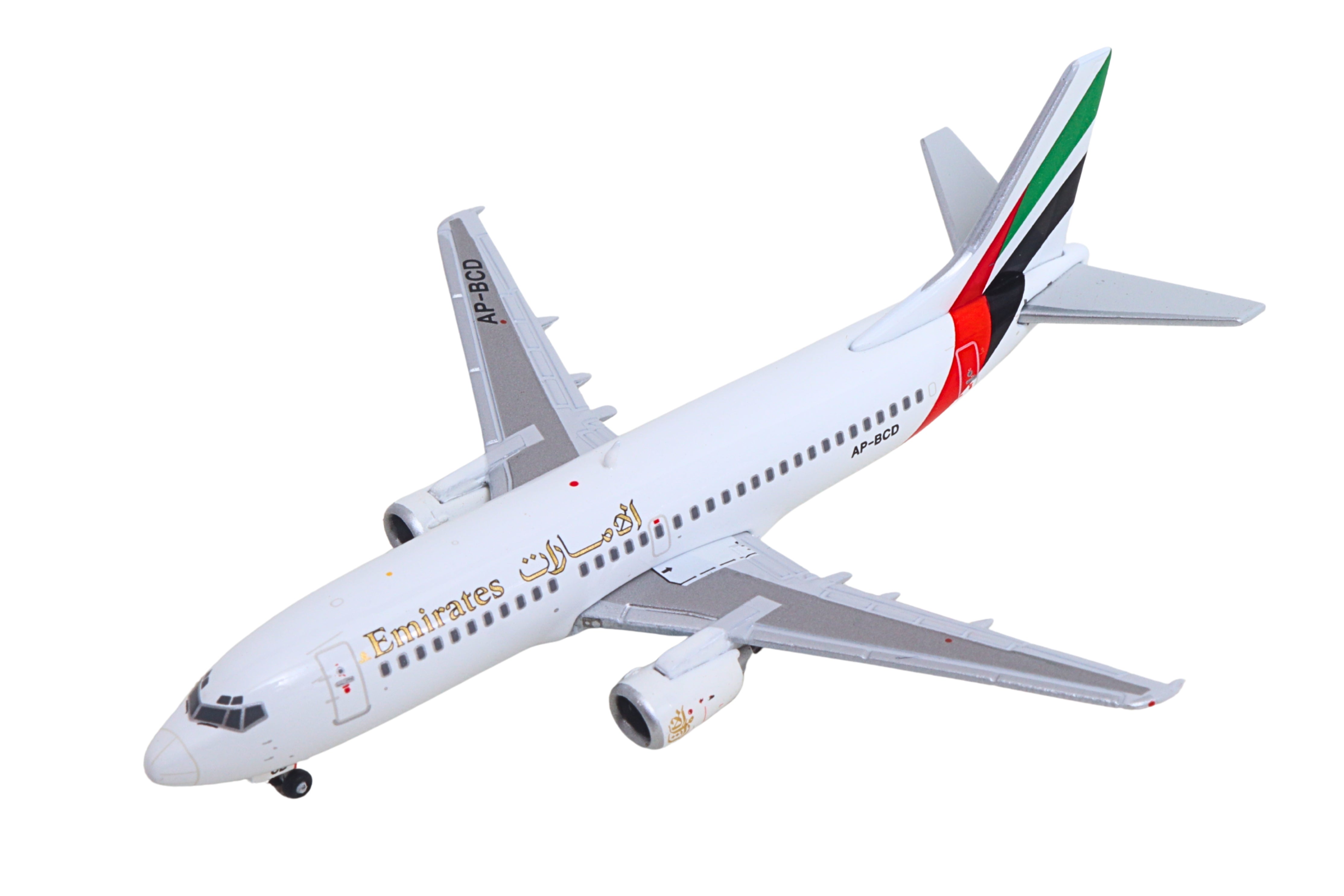 GEMINI EMIRATES 737-300 1/400 REG#AP-BCD 1980'S LIVERY