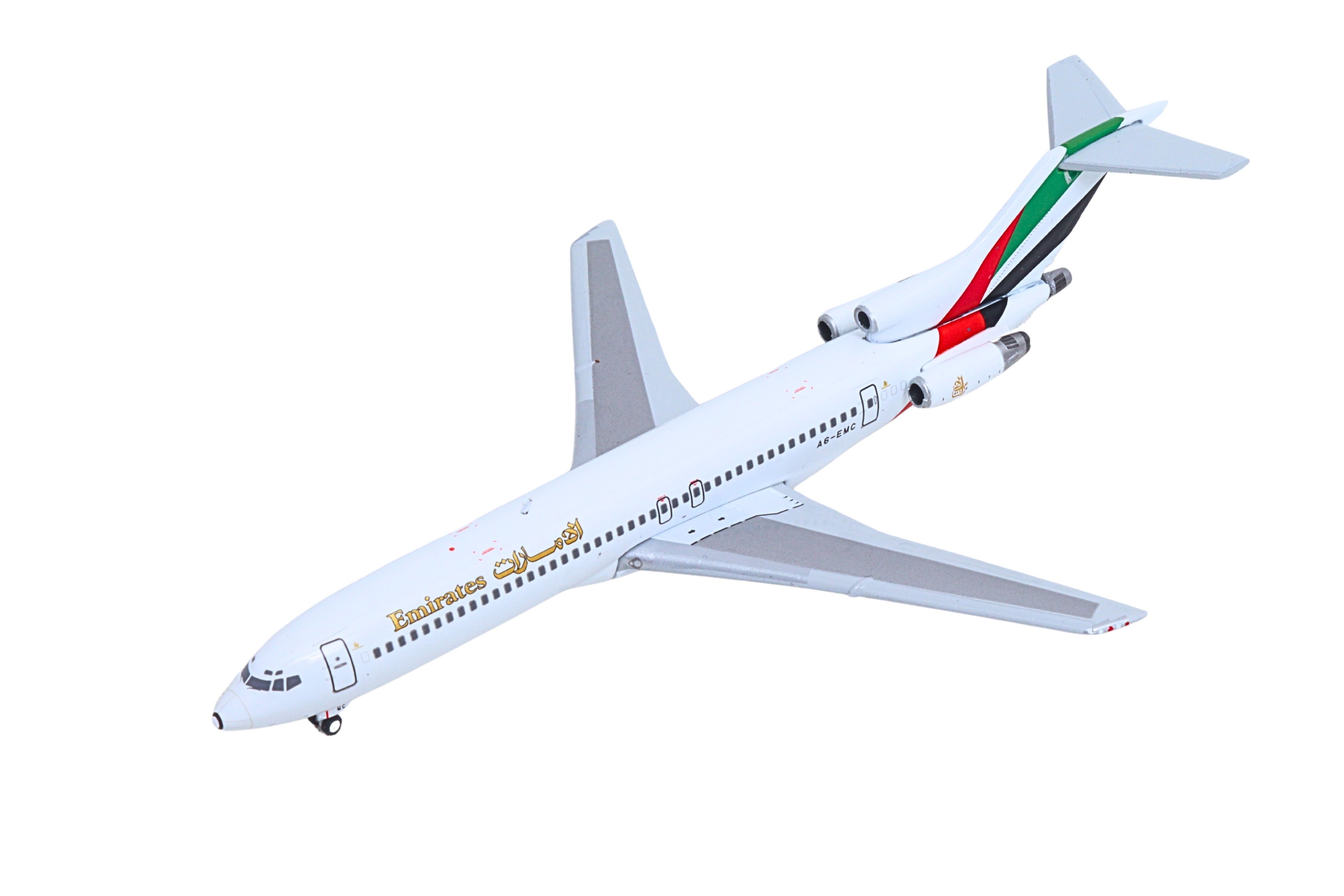 GEMINI EMIRATES 727-200 1/400 REG#A6-EMC