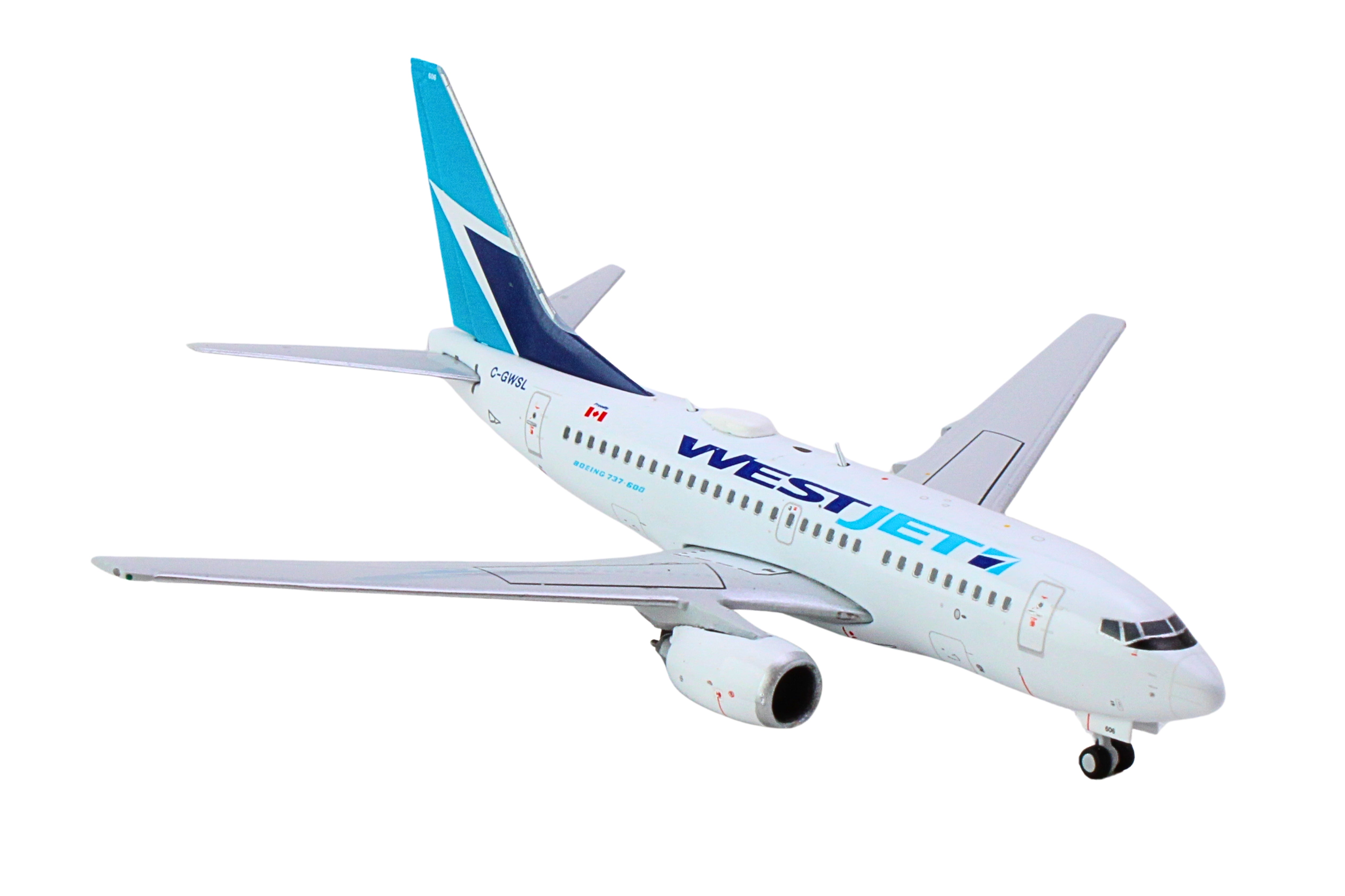 GEMINI WESTJET 737-600 1/400 REG#C-GWSL (**)