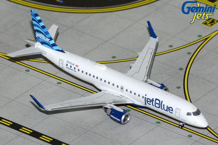 GEMINI JETBLUE E190-100IGW 1/400 REG#N323JB (**) The Airplane Shop.