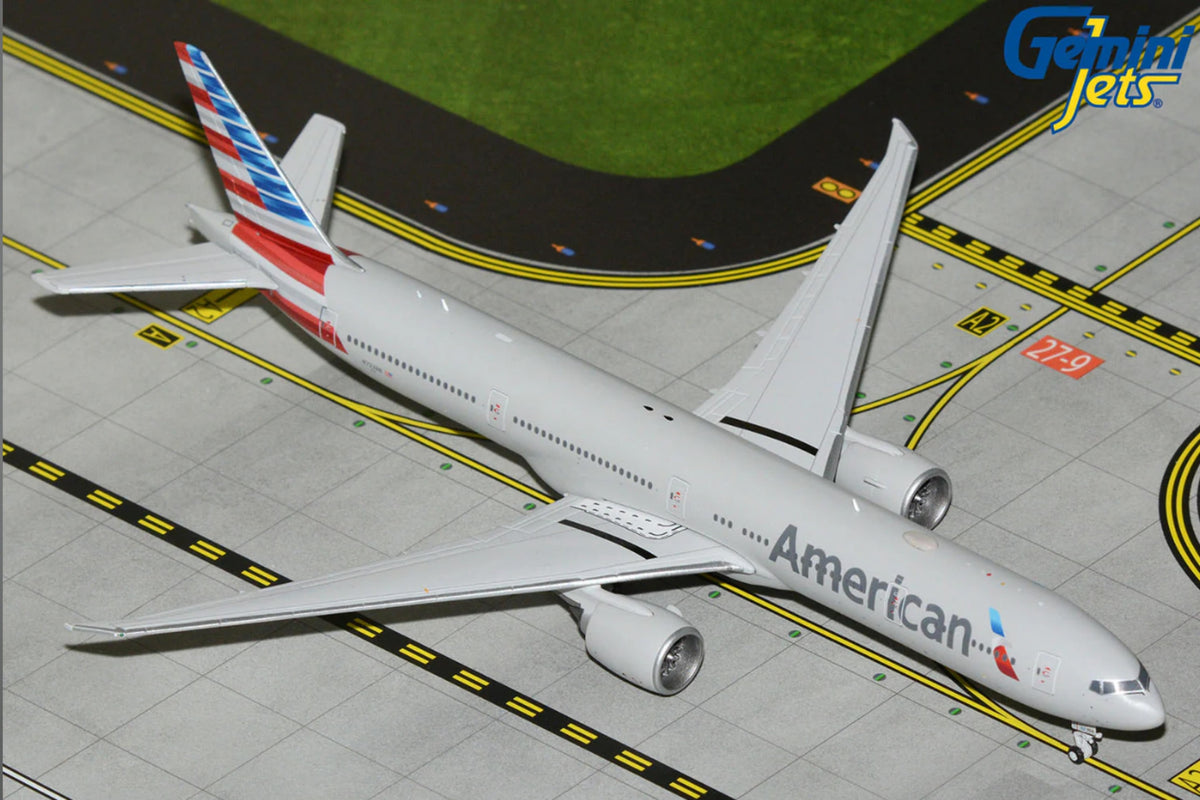 GEMINI AMERICAN 777-300ER 1/400 REG#N722AN The Airplane Shop.