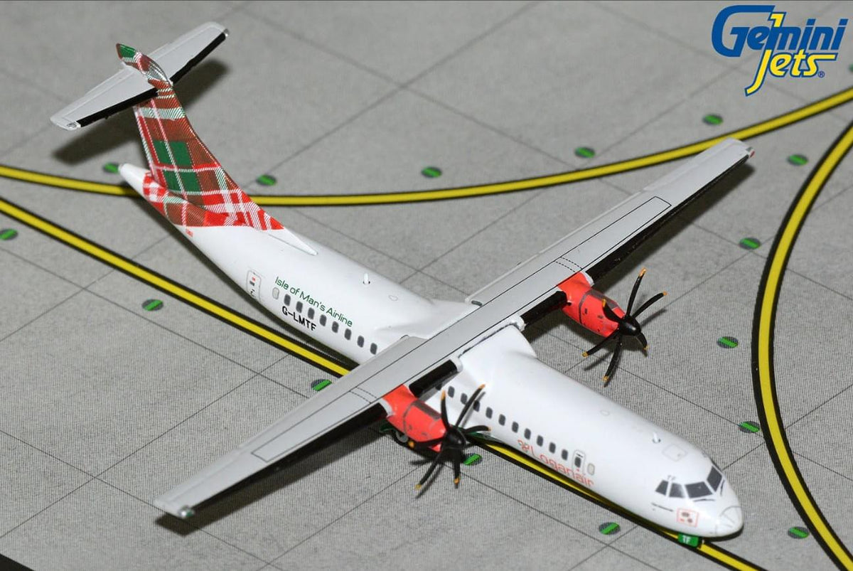 GEMINI LOGANAIR ATR72-600 1/400 REG#G-LMTF GREEN LIVERY The Airplane Shop.