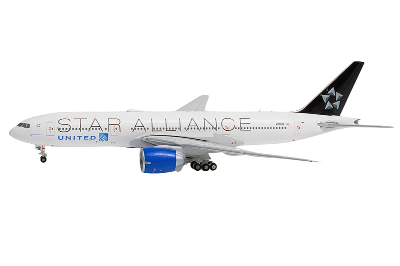 GEMINI UNITED 777-200ER 1/400 REG#N77022 STAR ALLIANCE The Airplane Shop.