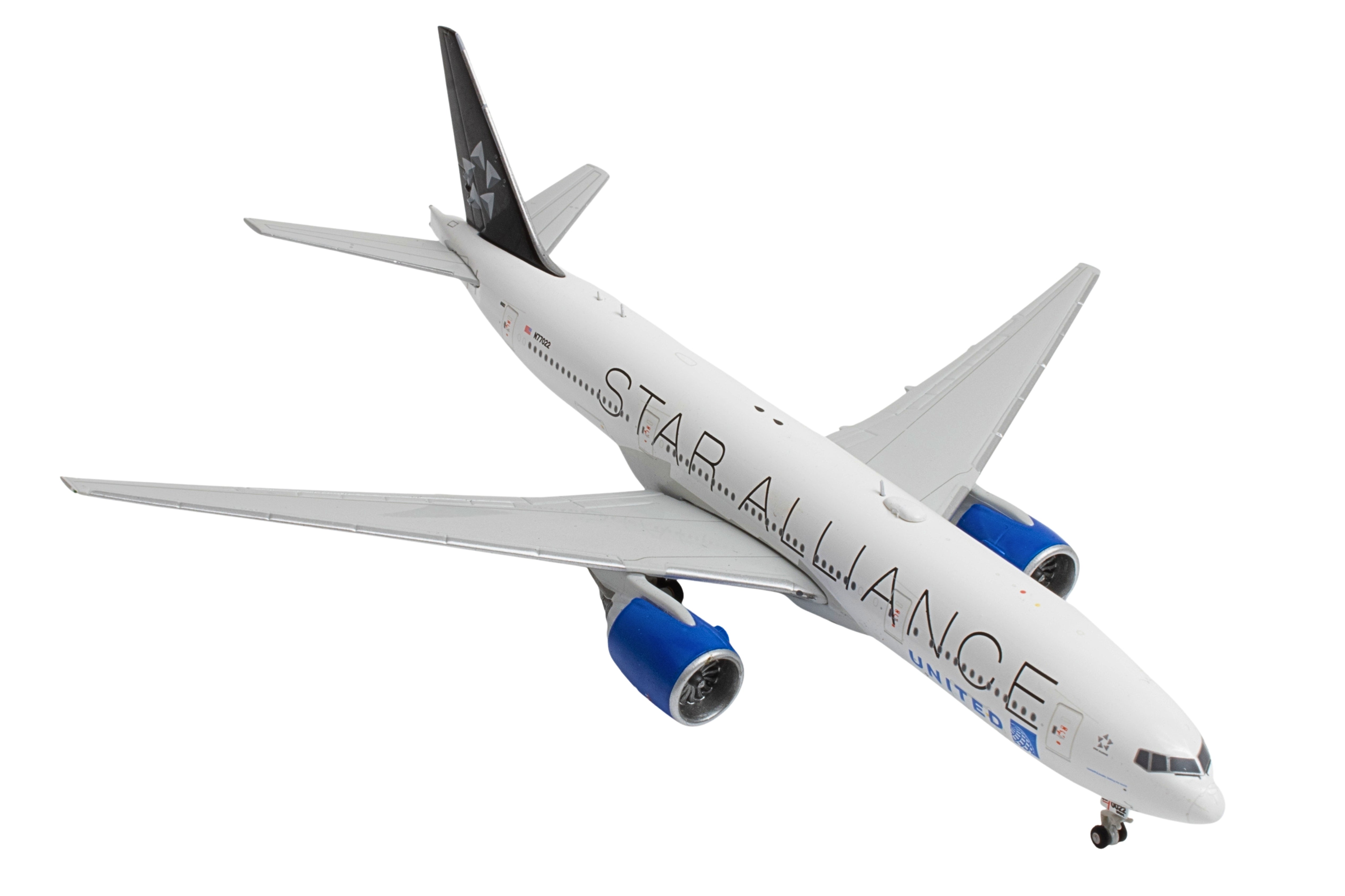 GEMINI UNITED 777-200ER 1/400 REG#N77022 STAR ALLIANCE