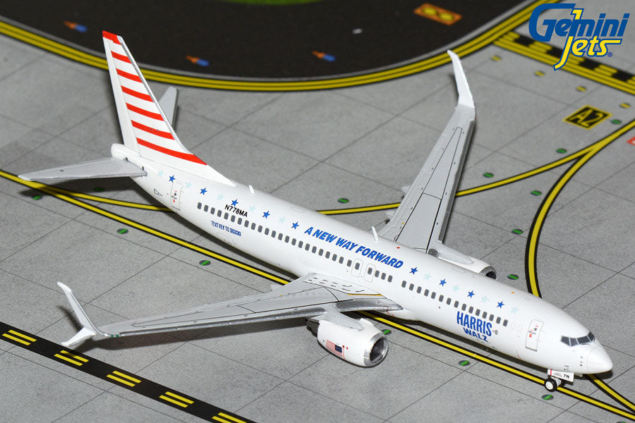 GEMINI HARRIS-WALZ 737-800W 1/400 REG#N778MA