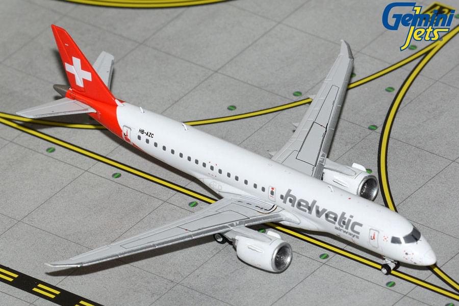 GEMINI HELVETIC E190E2 1/400 (**) The Airplane Shop.