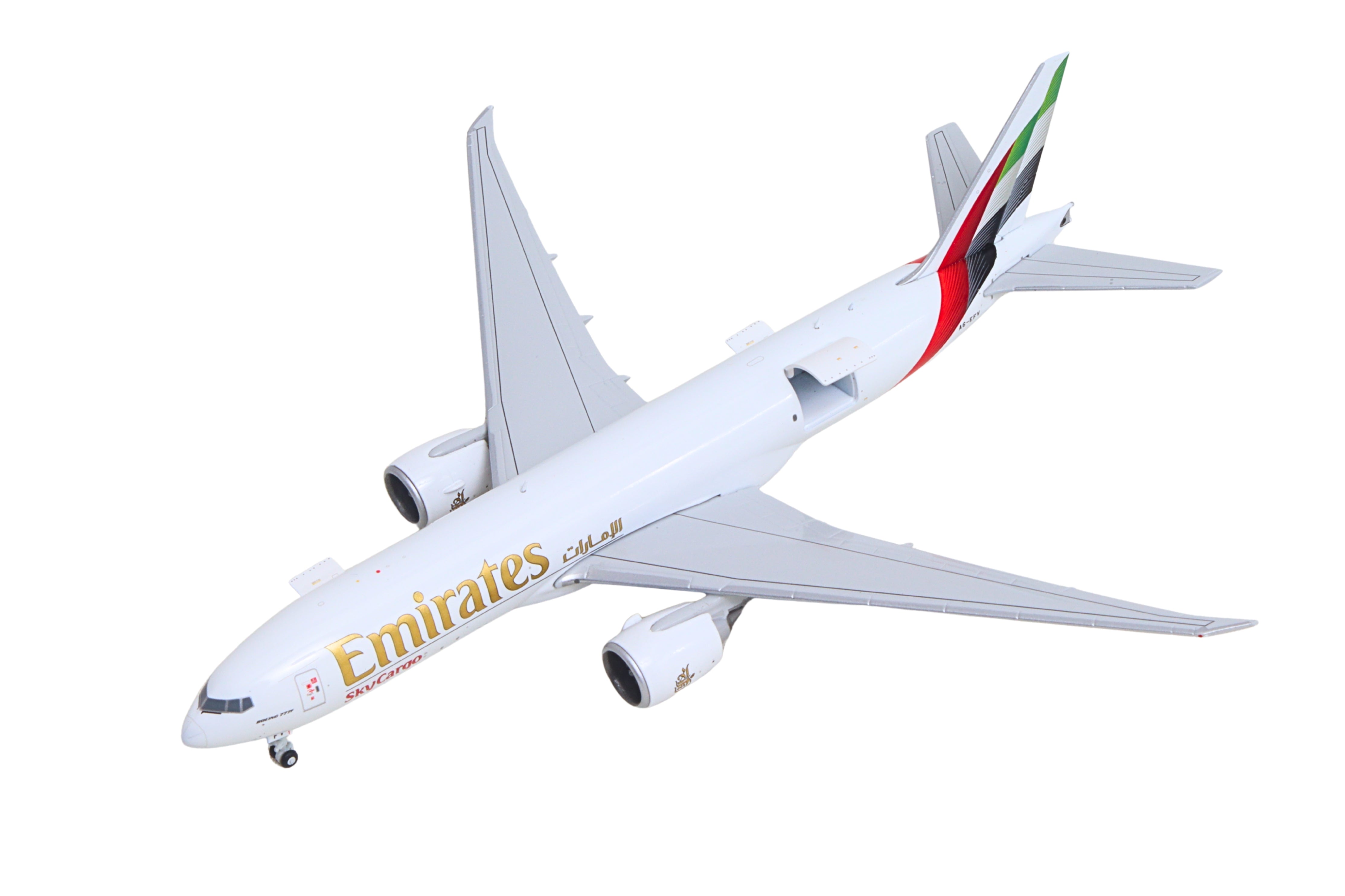 GEMINI EMIRATES SKYCARGO 777-200LRF 1/400 INTERACTIVE A6-EFV