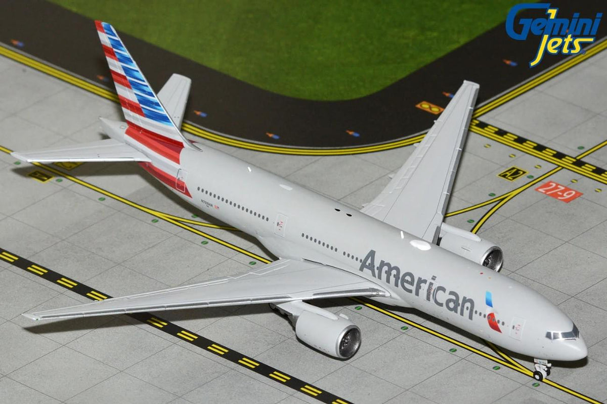 GEMINI AMERICAN 777-200ER 1/400 REG#N788AN The Airplane Shop.