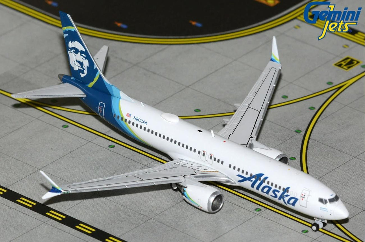 GEMINI ALASKA 737MAX8 1/400 REG