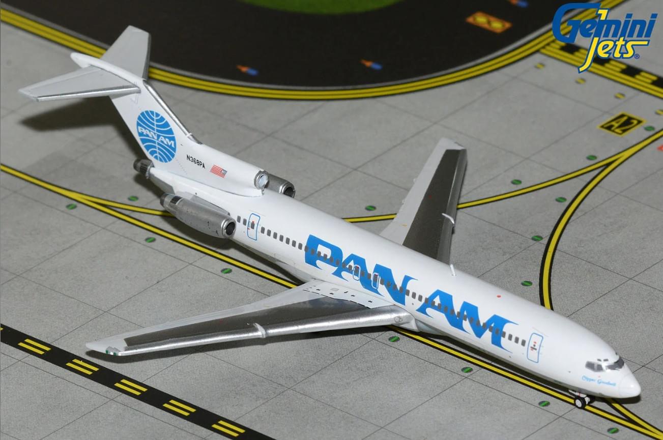 GEMINI PAN AM 727-200ADV 1/400 REG#N368PA CLIPPER GOODWILL | The